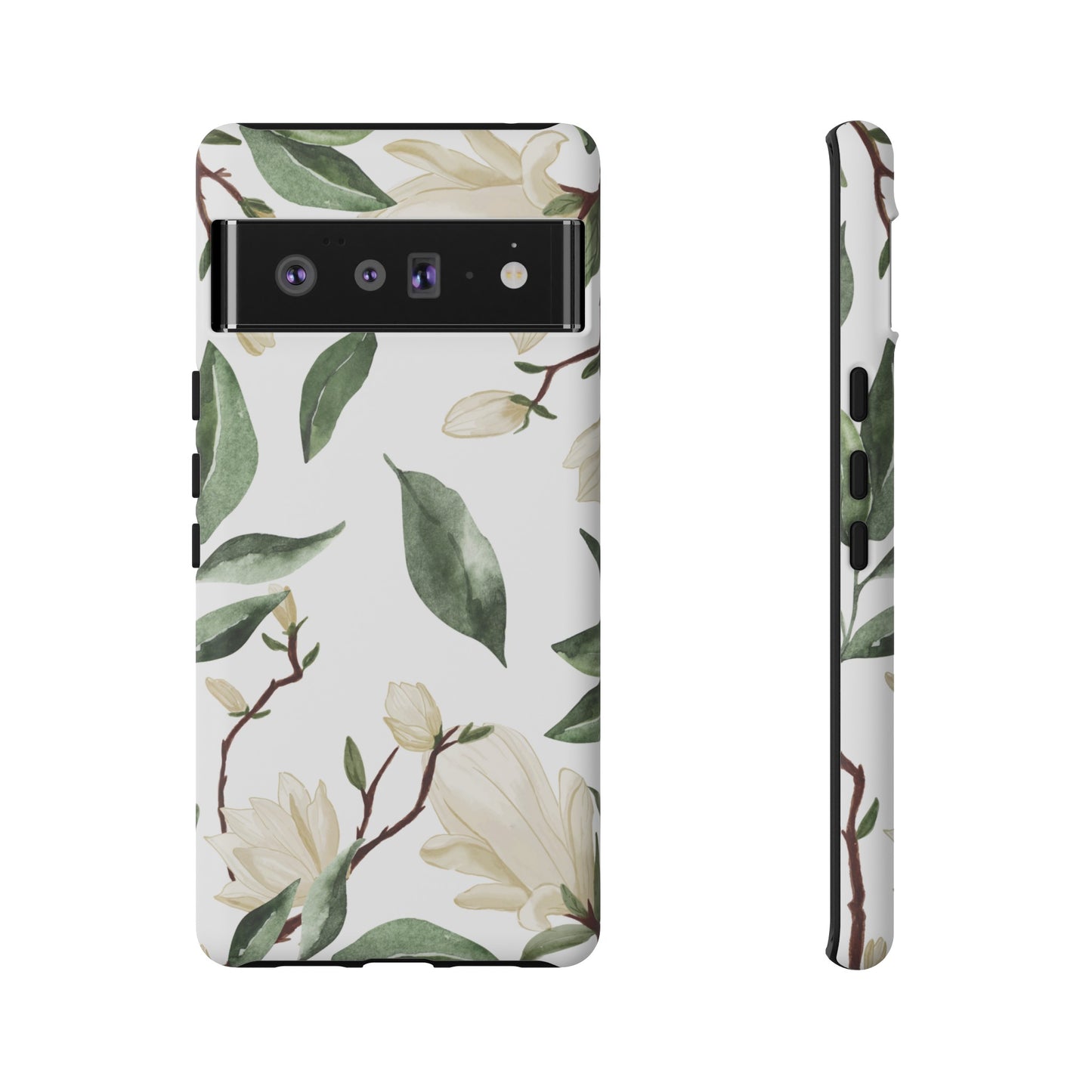 Light Floral Wallpaper Phone Case | iPhone 15 Plus/ Pro, 14, 13, 12| Google Pixel 7, Pro, 5| Samsung Galaxy S23 All Major Phone Models