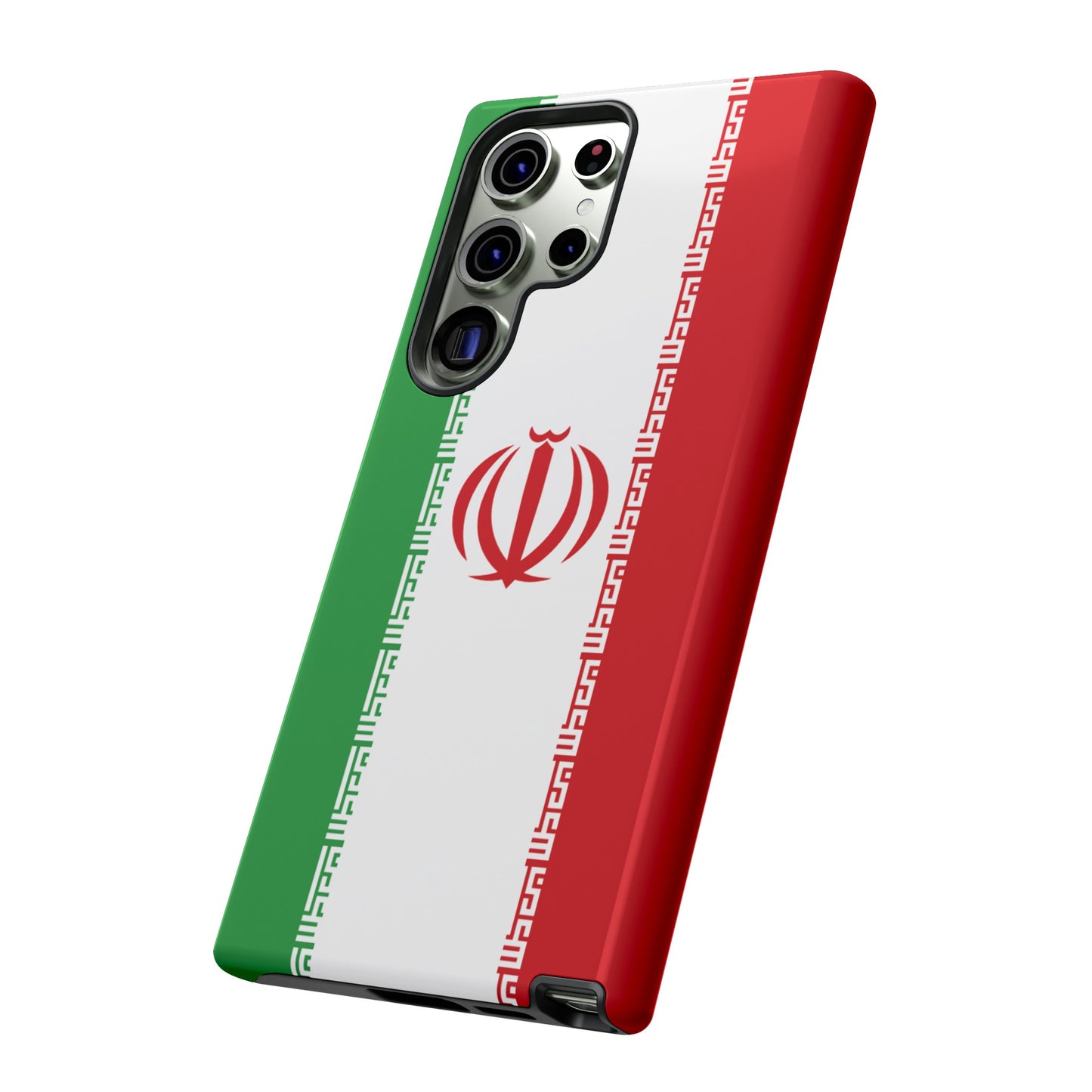 Iran Flag Phone Case | iPhone 15 Plus/ Pro, 14, 13, 12| Google Pixel 7, Pro, 5| Samsung Galaxy S23 All Major Phone Models