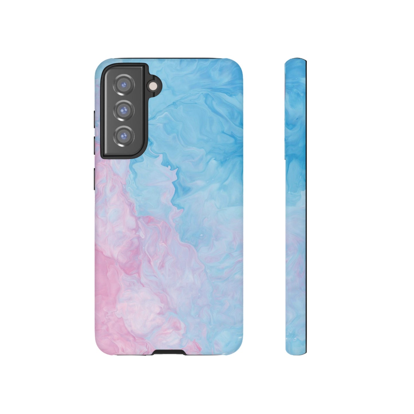 Splash of Blue & Pink Wallpaper Phone Case |iPhone 15 Plus/ Pro, 14, 13, 12|Google Pixel 7, Pro, 5|Samsung Galaxy S23 All Major Phone Models