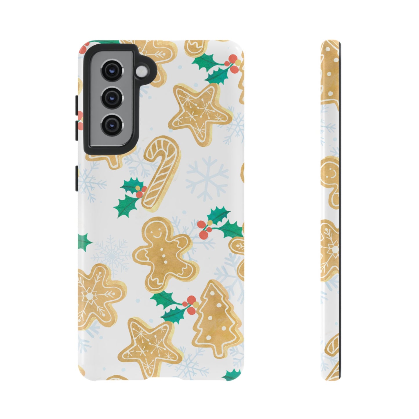 Gingerbread Wallpaper Phone Case | iPhone 15 Plus/ Pro, 14, 13, 12| Google Pixel 7, Pro, 5| Samsung Galaxy S23 All Major Phone Models