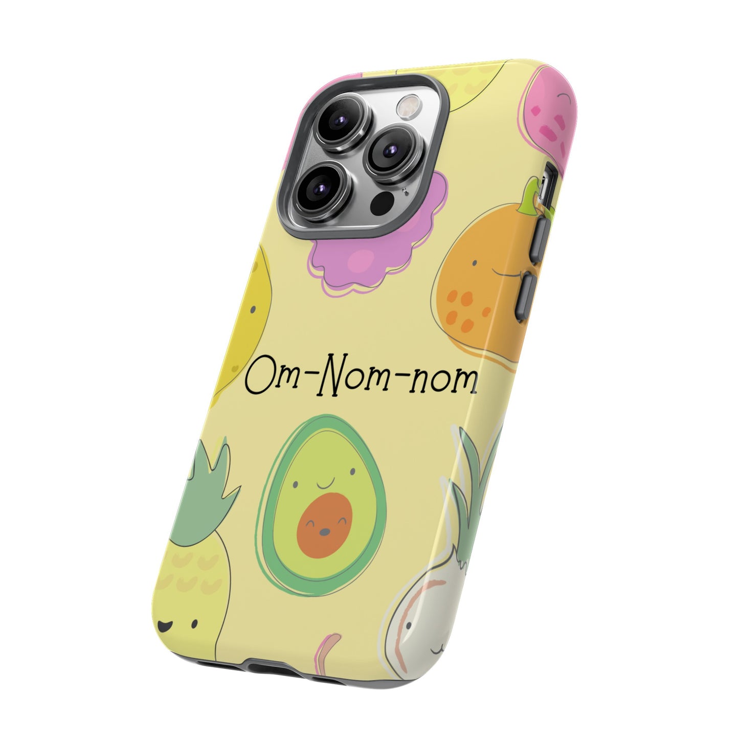 Om-Nom-Nom Phone Case | iPhone 15 Plus/ Pro, 14, 13, 12| Google Pixel 7, Pro, 5| Samsung Galaxy S23 All Major Phone Models