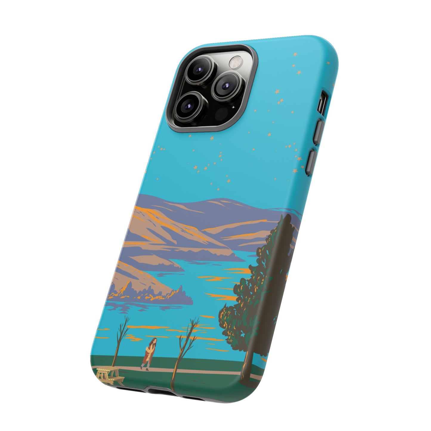 Afternoon Stroll Phone Case| iPhone 15 Plus/ Pro, 14, 13, 12| Google Pixel 7, Pro, 5| Samsung Galaxy S23 All Major Phone Models