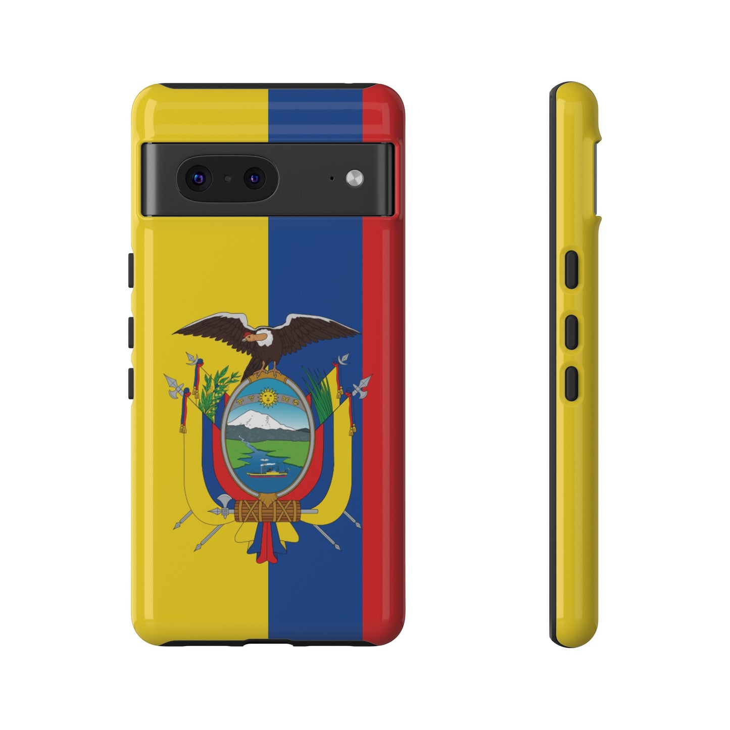 Ecuador Flag Phone Case | iPhone 15 Plus/ Pro, 14, 13, 12| Google Pixel 7, Pro, 5| Samsung Galaxy S23 All Major Phone Models