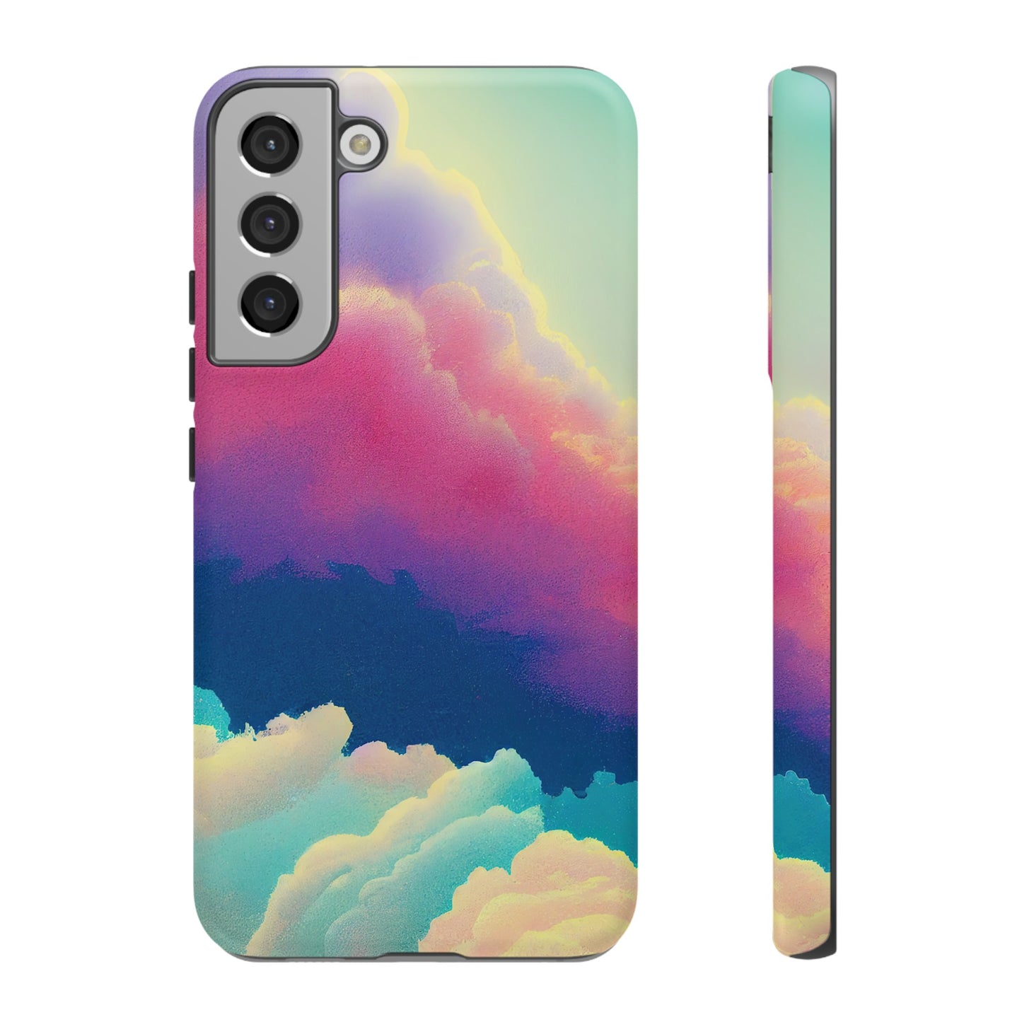 Colourful Clouds Wallpaper Phone Case | iPhone 15 Plus/ Pro, 14, 13, 12| Google Pixel 7, Pro, 5| Samsung Galaxy S23 All Major Phone Models