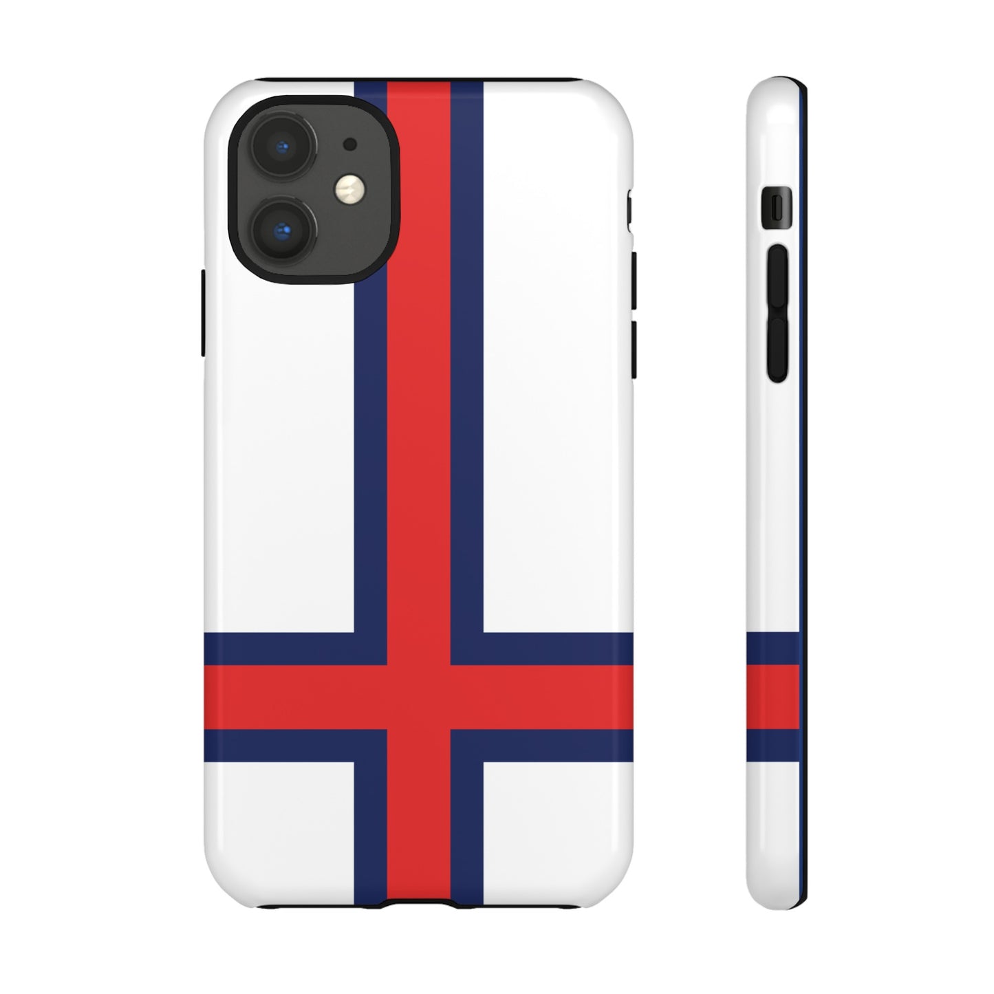 Faroe Island Denmark Flag Phone Case | iPhone 15 Plus/ Pro, 14, 13, 12| Google Pixel 7, Pro, 5| Samsung Galaxy S23 All Major Phone Models