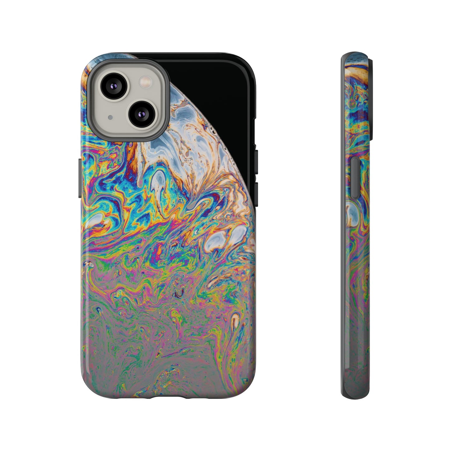 Rainbow Orb Wallpaper Phone Case | iPhone 15 Plus/ Pro, 14, 13, 12| Google Pixel 7, Pro, 5| Samsung Galaxy S23 All Major Phone Models