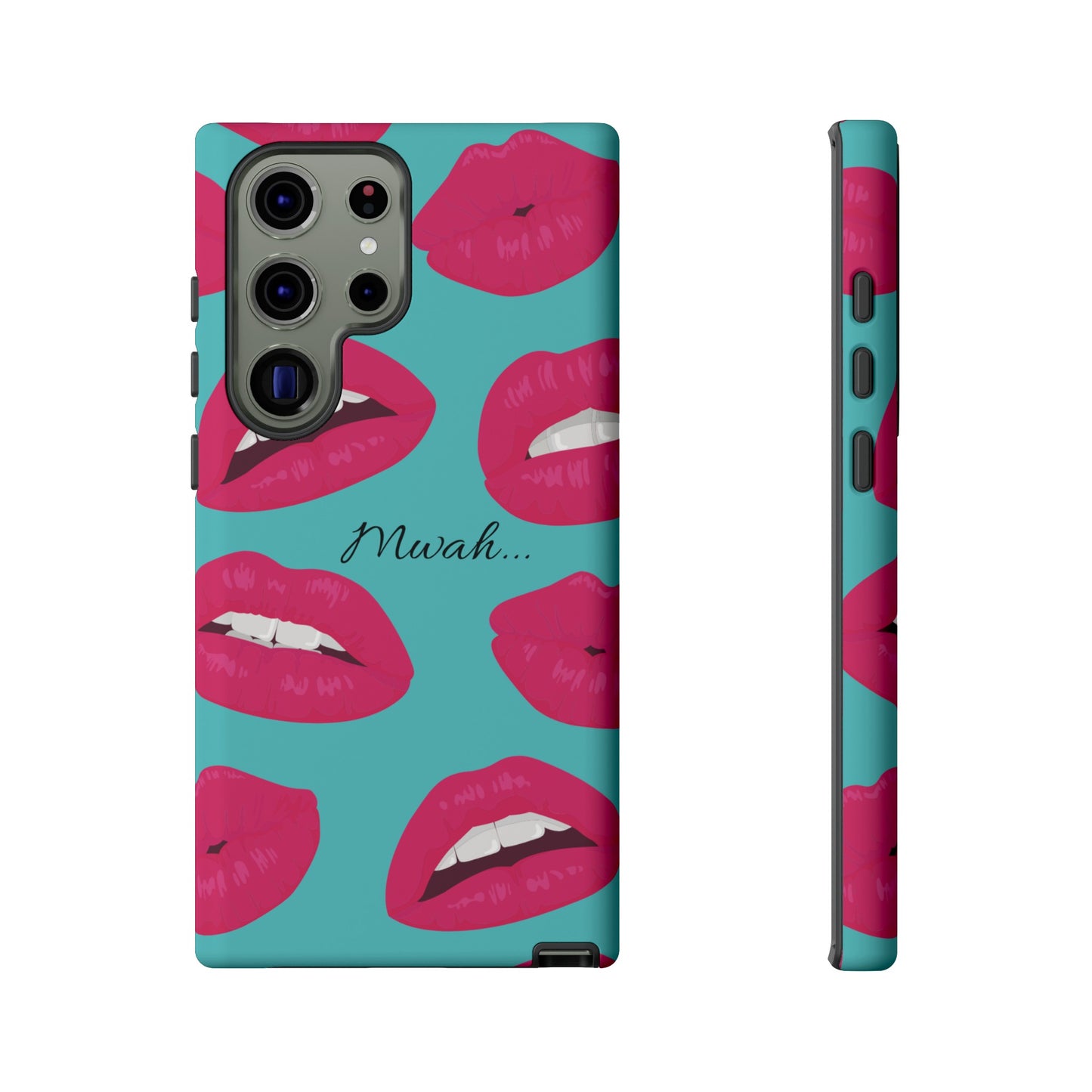 Mwah! Wallpaper Phone Case | iPhone 15 Plus/ Pro, 14, 13, 12| Google Pixel 7, Pro, 5| Samsung Galaxy S23 All Major Phone Models