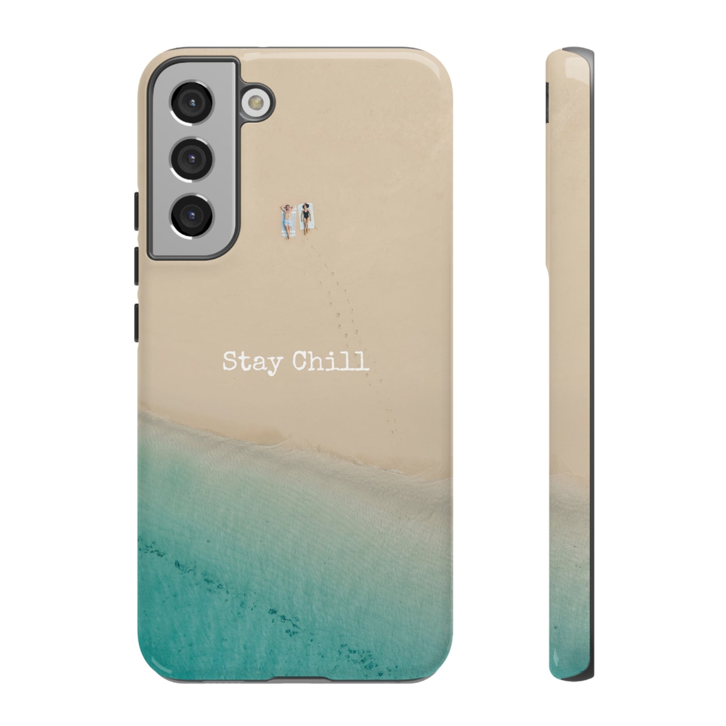 Stay Chill Phone Case | iPhone 15 Plus/ Pro, 14, 13, 12| Google Pixel 7, Pro, 5| Samsung Galaxy S23 All Major Phone Models