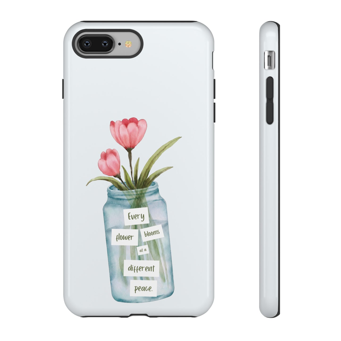 Flowers in a Jar Wallpaper Phone Case | iPhone 15 Plus/ Pro, 14, 13, 12| Google Pixel 7, Pro, 5| Samsung Galaxy S23 All Major Phone Models