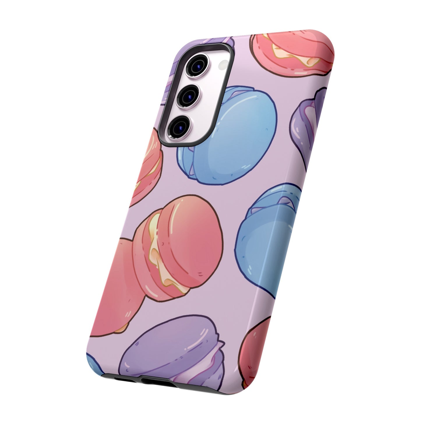 Macaron Wallpaper Phone Case | iPhone 15 Plus/ Pro, 14, 13, 12| Google Pixel 7, Pro, 5| Samsung Galaxy S23 All Major Phone Models