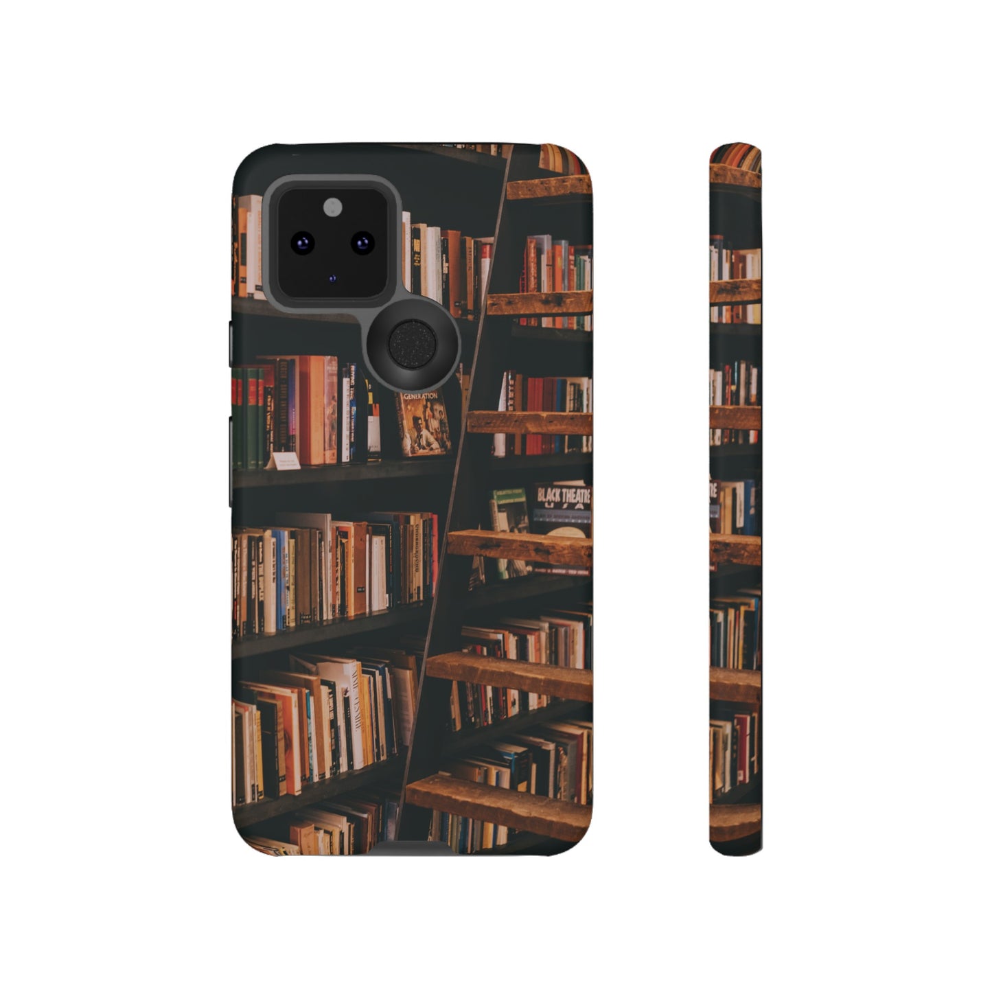 Bookcase Wallpaper Phone Case | iPhone 15 Plus/ Pro, 14, 13, 12| Google Pixel 7, Pro, 5| Samsung Galaxy S23 All Major Phone Models