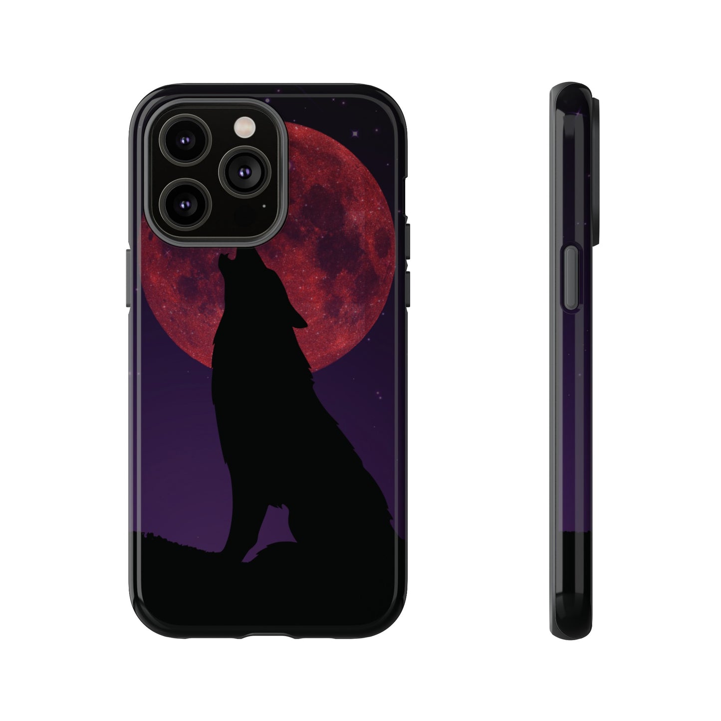 Wolf Wallpaper Phone Case | iPhone 15 Plus/ Pro, 14, 13, 12| Google Pixel 7, Pro, 5| Samsung Galaxy S23 All Major Phone Models