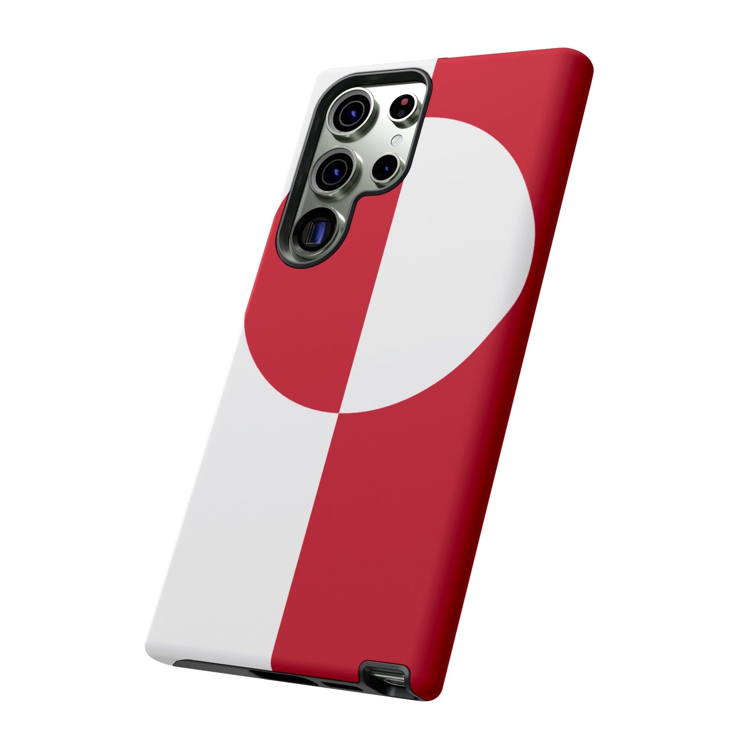 Greenland (Denmark) Flag Phone Case | iPhone 15 Plus/ Pro, 14, 13, 12| Google Pixel 7, Pro, 5| Samsung Galaxy S23 All Major Phone Models