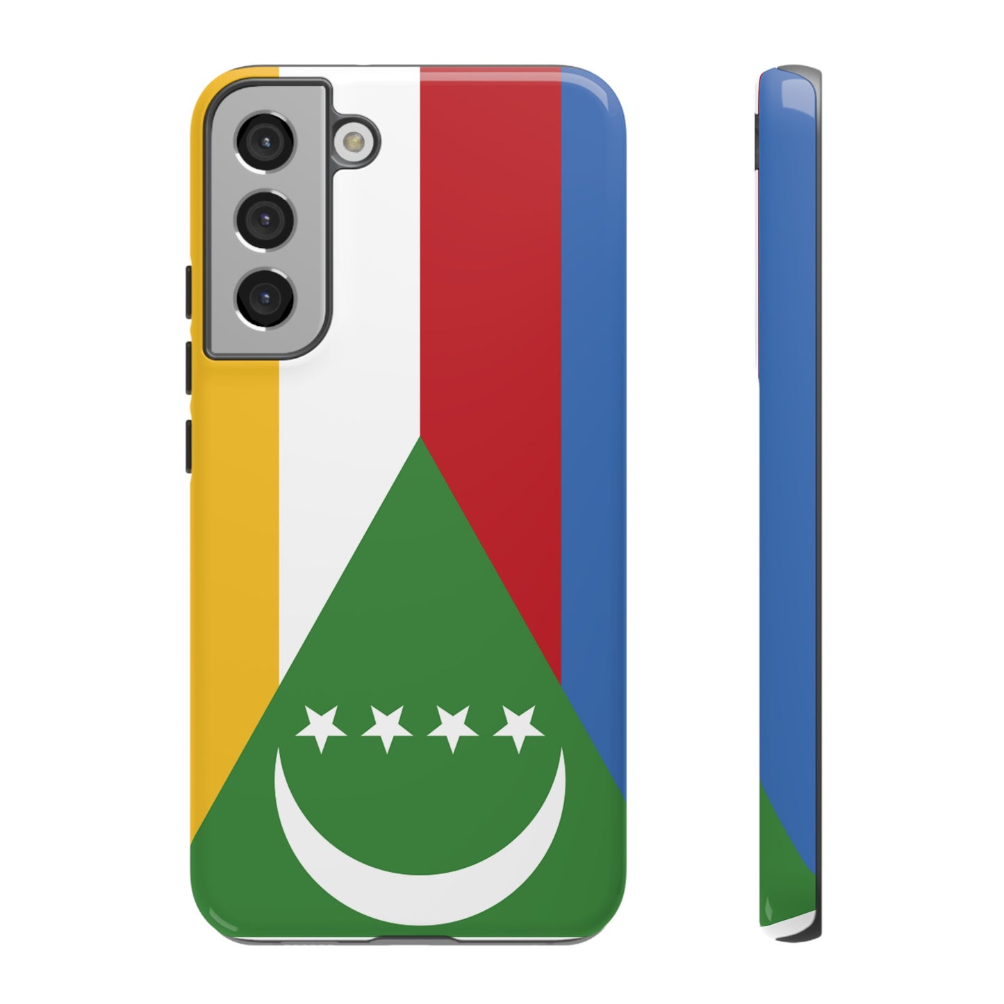 Comoros Flag Phone Case | iPhone 15 Plus/ Pro, 14, 13, 12| Google Pixel 7, Pro, 5| Samsung Galaxy S23 All Major Phone Models