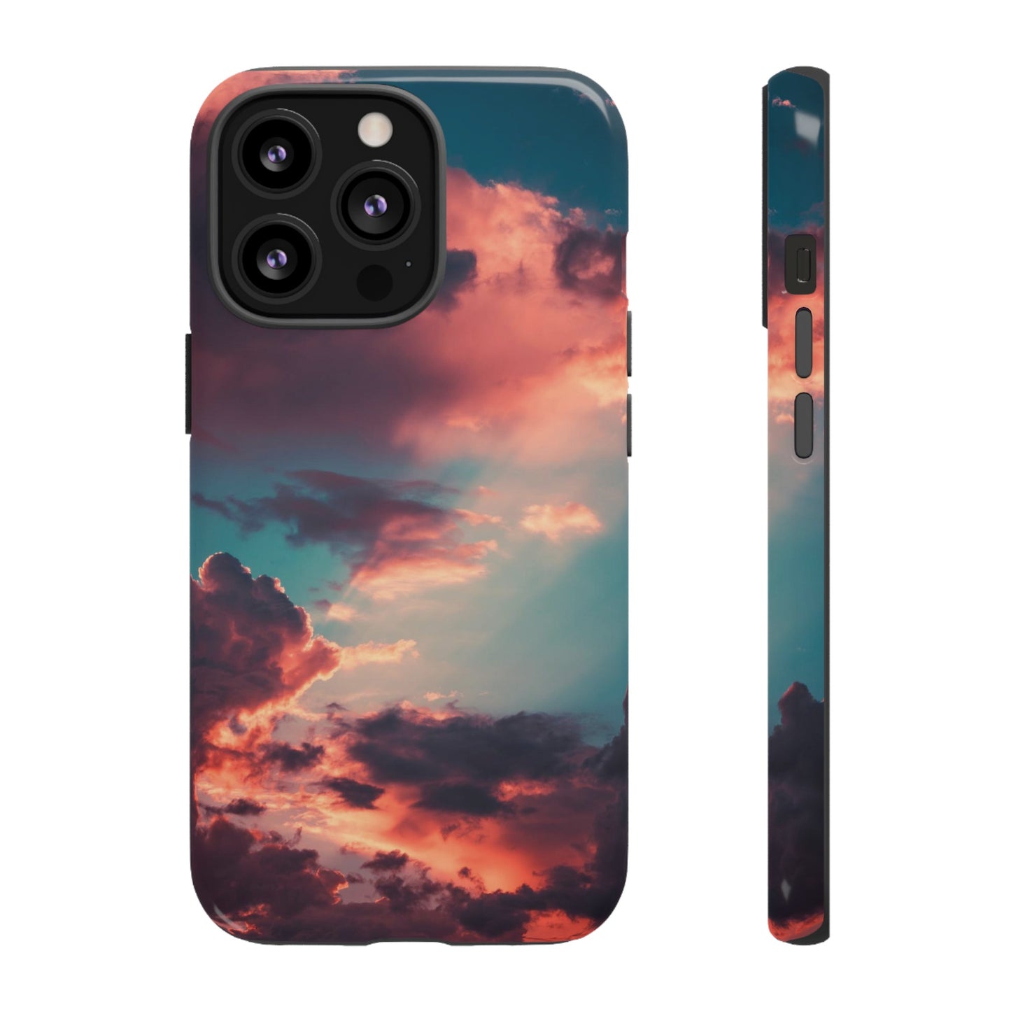 Violet Sky Wallpaper Phone Case | iPhone 15 Plus/ Pro, 14, 13, 12| Google Pixel 7, Pro, 5| Samsung Galaxy S23 All Major Phone Models