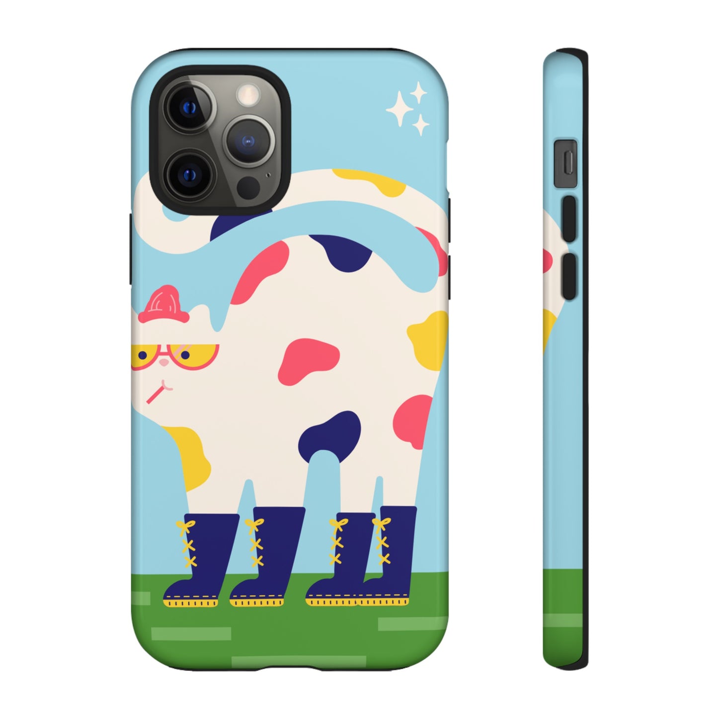 Rainboot Cat Phone Case | iPhone 15 Plus/ Pro, 14, 13, 12| Google Pixel 7, Pro, 5| Samsung Galaxy S23 All Major Phone Models