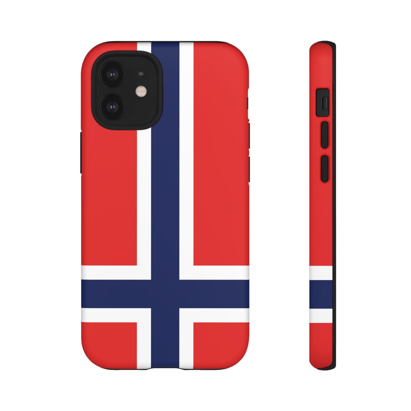 Norway Flag Phone Case | iPhone 15 Plus/ Pro, 14, 13, 12| Google Pixel 7, Pro, 5| Samsung Galaxy S23 All Major Phone Models