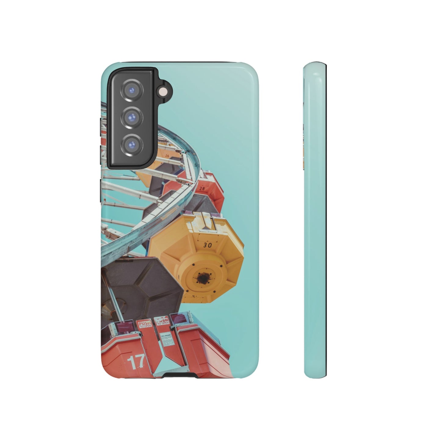 Ferris Wheel Wallpaper Phone Case | iPhone 15 Plus/ Pro, 14, 13, 12| Google Pixel 7, Pro, 5| Samsung Galaxy S23 All Major Phone Models