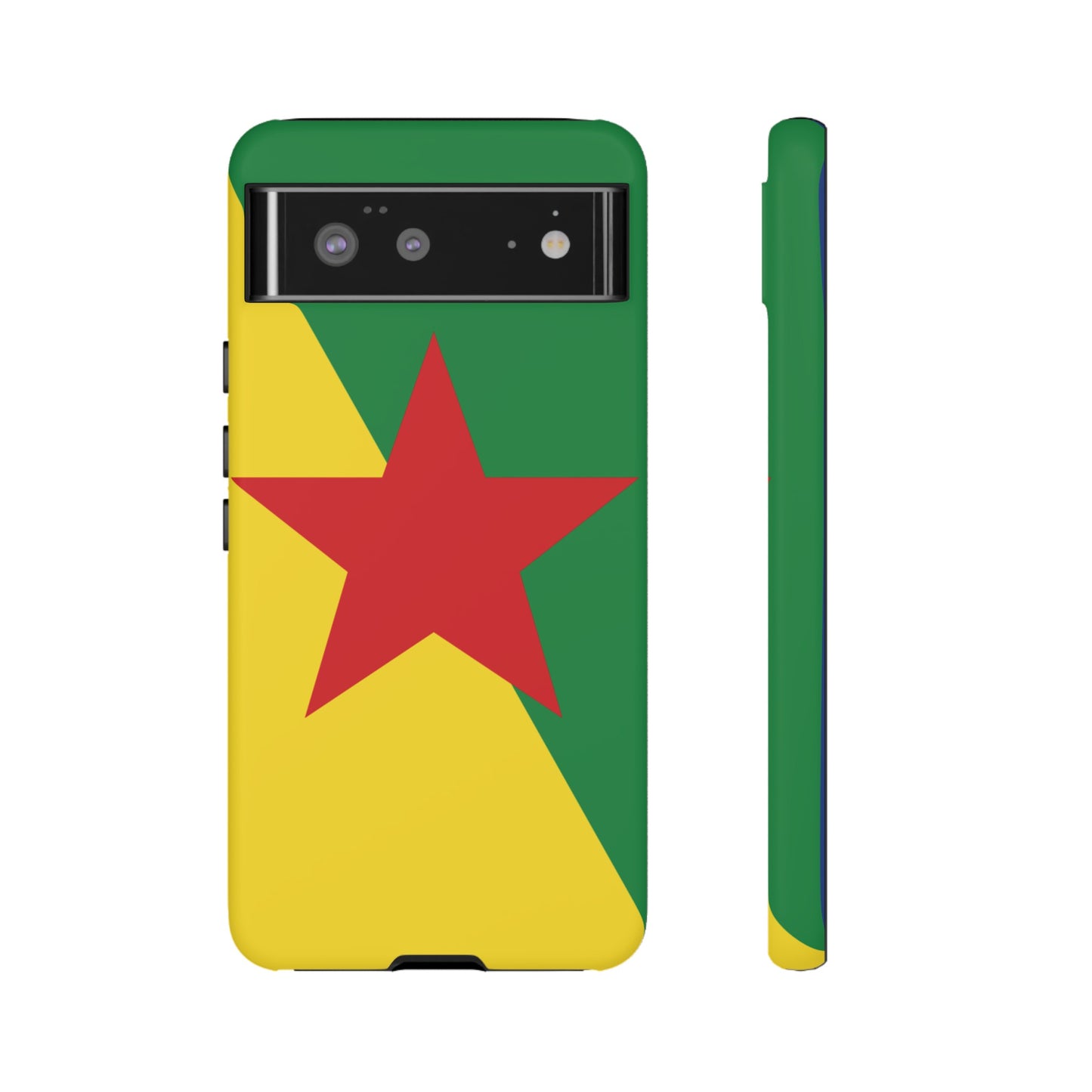 French Guiana Flag (France) Phone Case | iPhone 15 Plus/ Pro, 14, 13, 12| Google Pixel 7, Pro, 5| Samsung Galaxy S23 All Major Phone Models