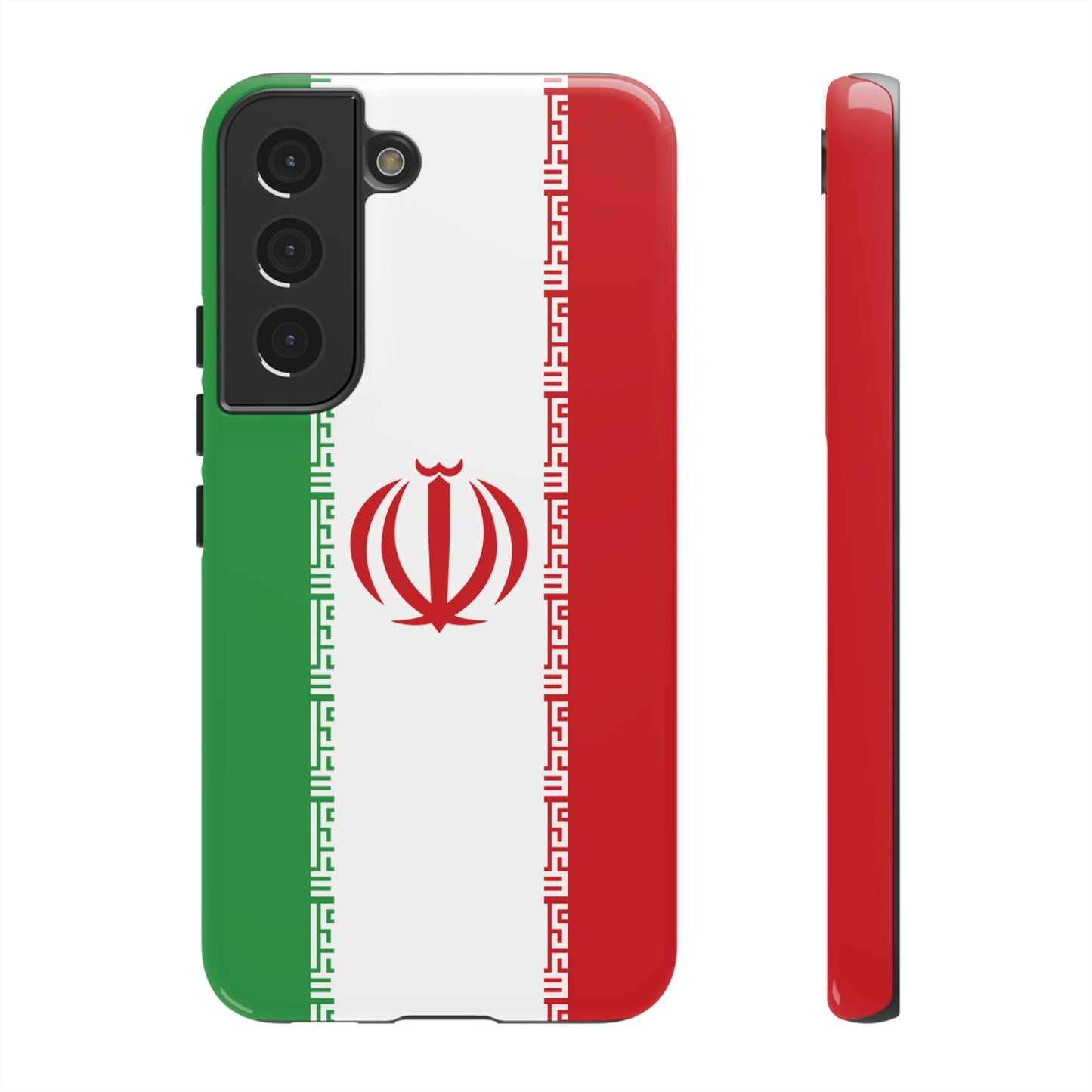 Iran Flag Phone Case | iPhone 15 Plus/ Pro, 14, 13, 12| Google Pixel 7, Pro, 5| Samsung Galaxy S23 All Major Phone Models