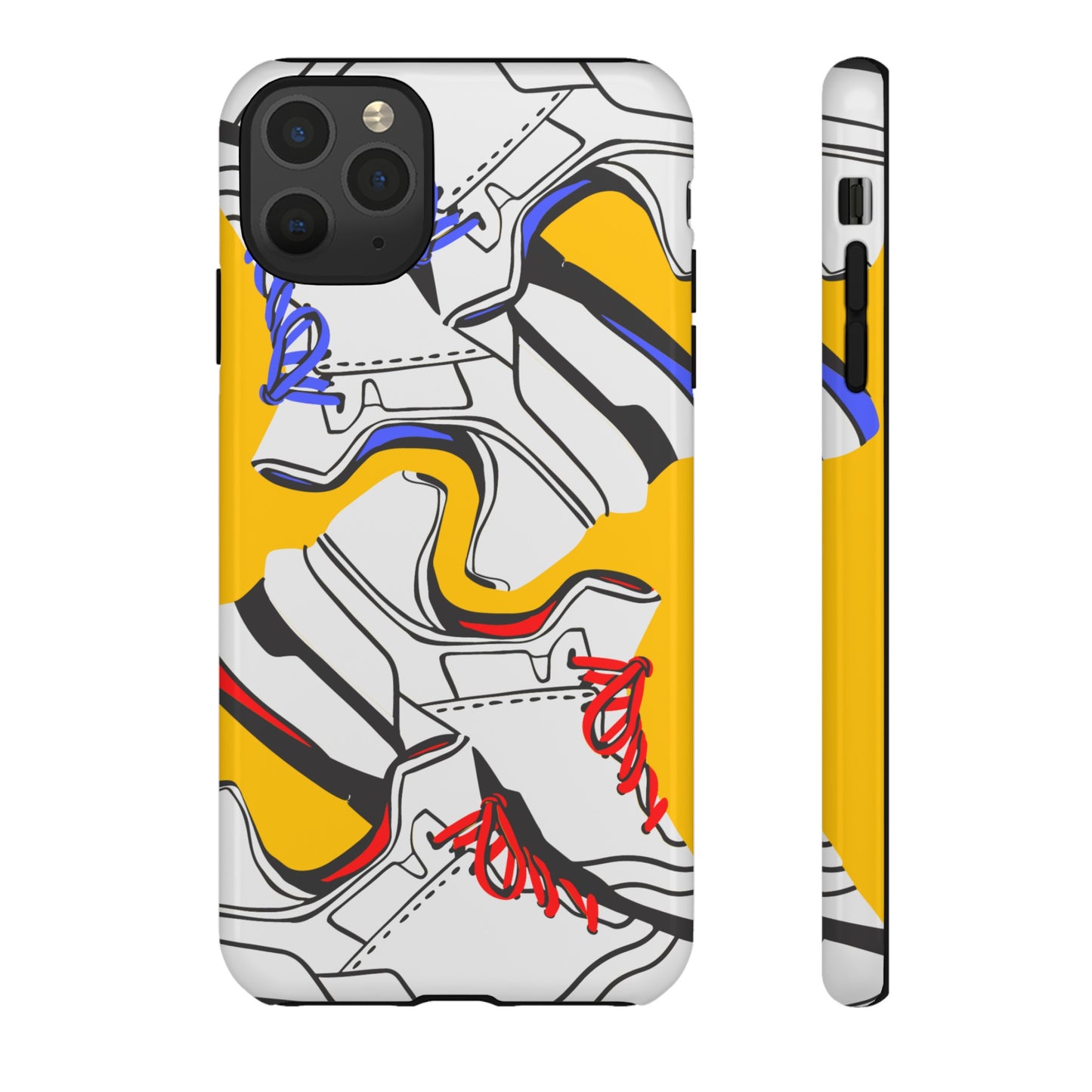 Sneakers Wallpaper Phone Case | iPhone 15 Plus/ Pro, 14, 13, 12| Google Pixel 7, Pro, 5| Samsung Galaxy S23 All Major Phone Models