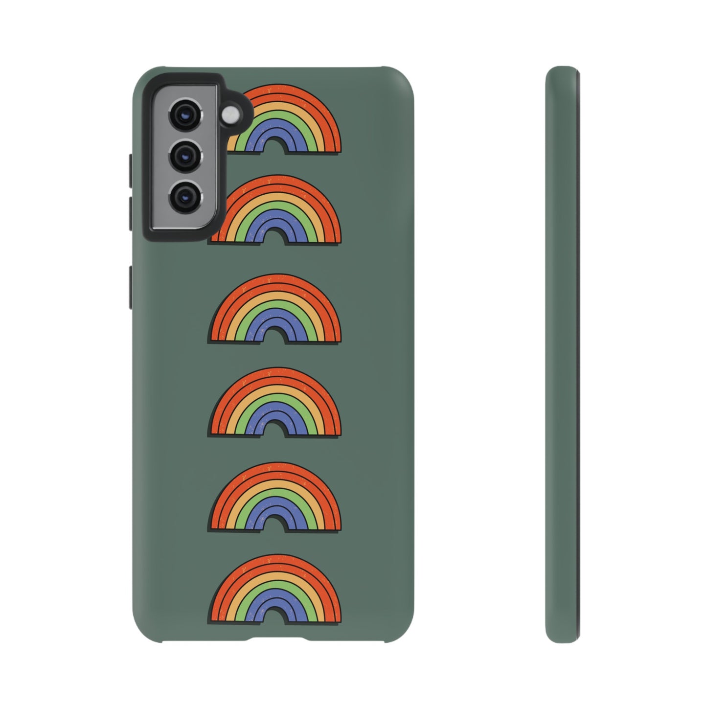 Rainbow Wallpaper Phone Case | iPhone 15 Plus/ Pro, 14, 13, 12| Google Pixel 7, Pro, 5| Samsung Galaxy S23 All Major Phone Models