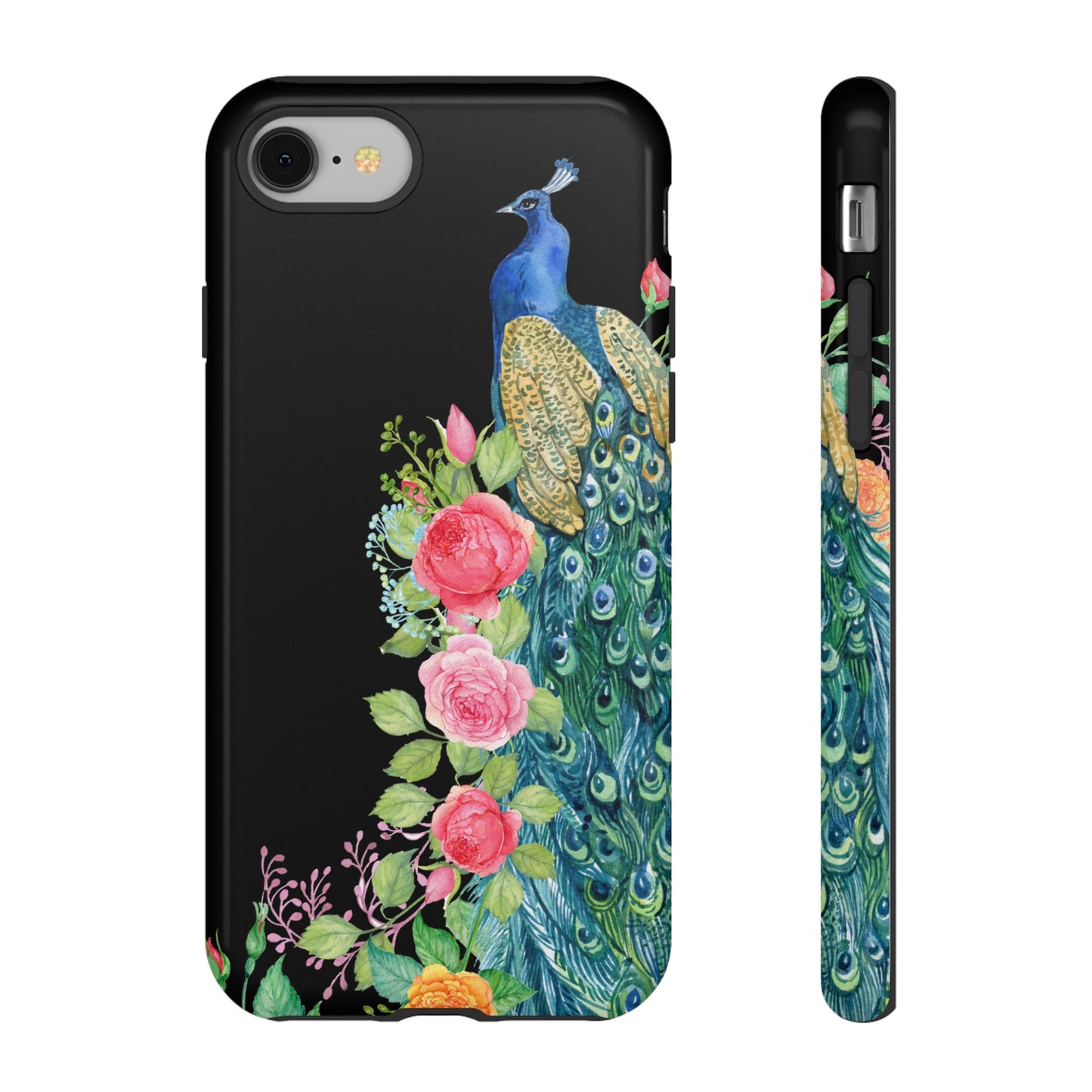 Peacock Wallpaper Phone Case | iPhone 15 Plus/ Pro, 14, 13, 12| Google Pixel 7, Pro, 5| Samsung Galaxy S23 All Major Phone Models