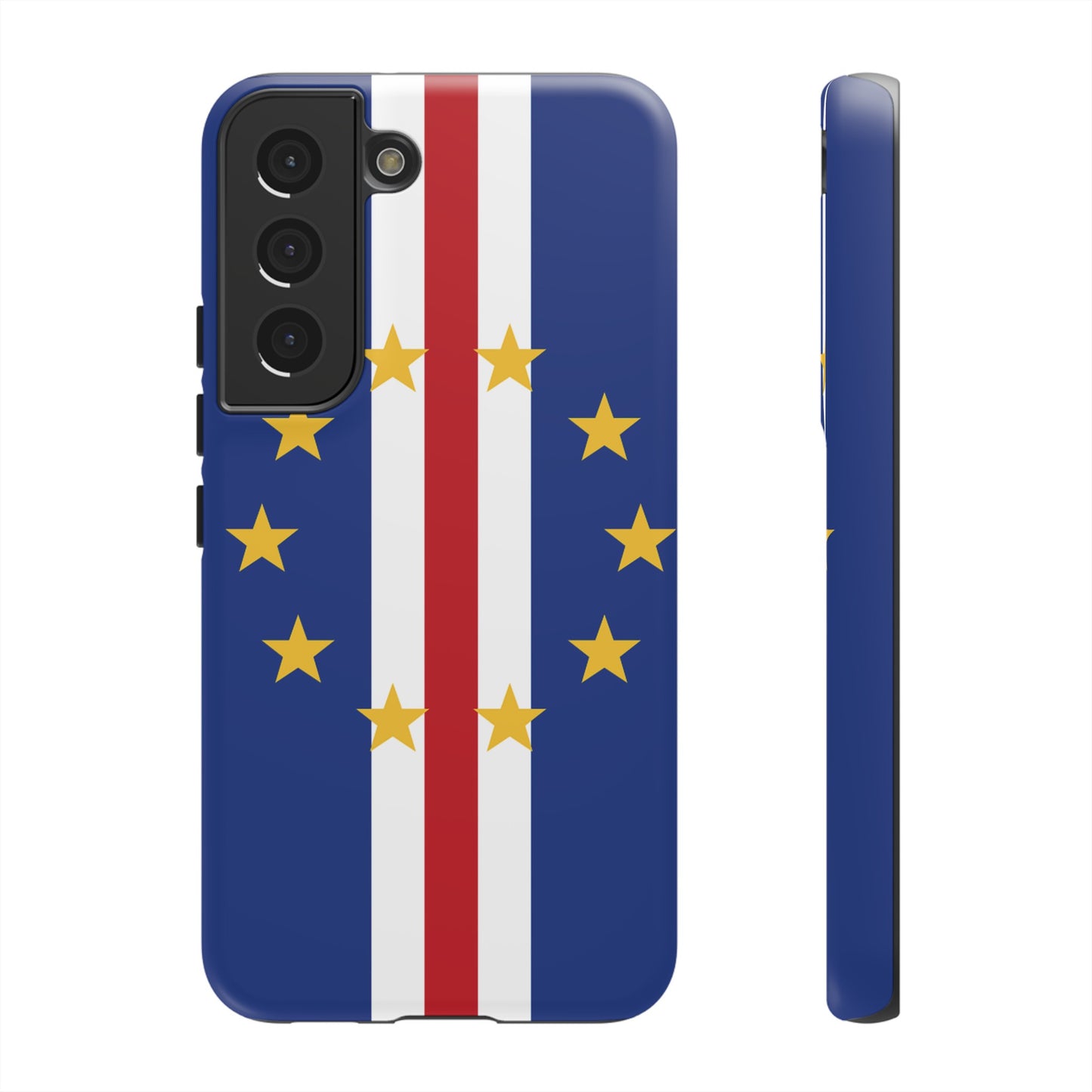 Cape Verde Flag Phone Case | iPhone 15 Plus/ Pro, 14, 13, 12| Google Pixel 7, Pro, 5| Samsung Galaxy S23 All Major Phone Models