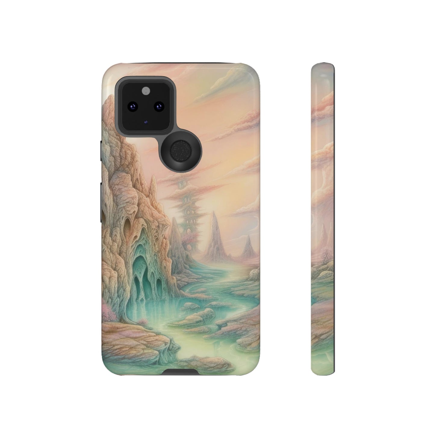 Caves Sci-Fi Wallpaper Phone Case | iPhone 15 Plus/ Pro, 14, 13, 12| Google Pixel 7, Pro, 5| Samsung Galaxy S23 All Major Phone Models