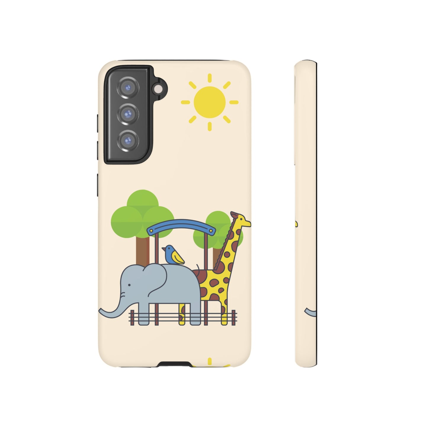 Zoo Wallpaper Phone Case | iPhone 15 Plus/ Pro, 14, 13, 12| Google Pixel 7, Pro, 5| Samsung Galaxy S23 All Major Phone Models