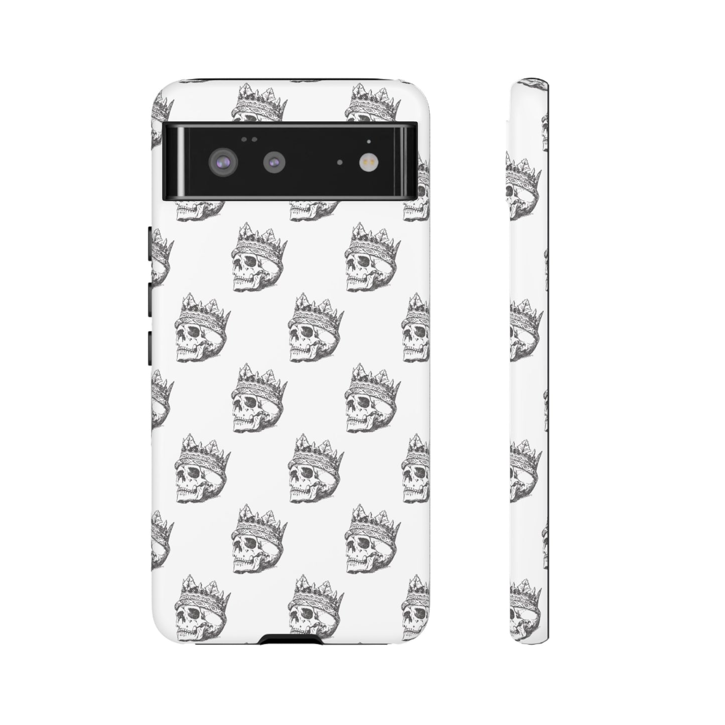 Skull Wallpaper Phone Case | iPhone 15 Plus/ Pro, 14, 13, 12| Google Pixel 7, Pro, 5| Samsung Galaxy S23 All Major Phone Models