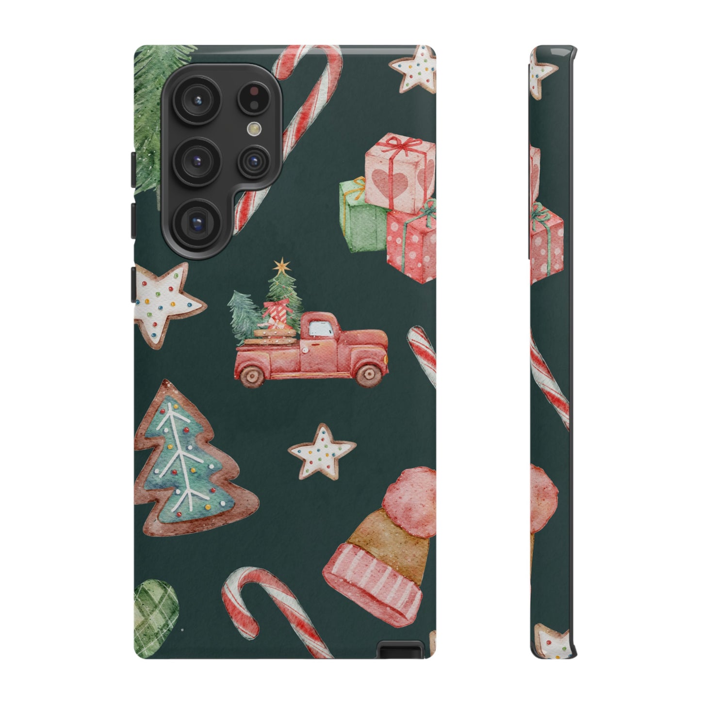 Festive Christmas Wallpaper Phone Case | iPhone 15 Plus/ Pro, 14, 13, 12| Google Pixel 7, Pro, 5| Samsung Galaxy S23 All Major Phone Models