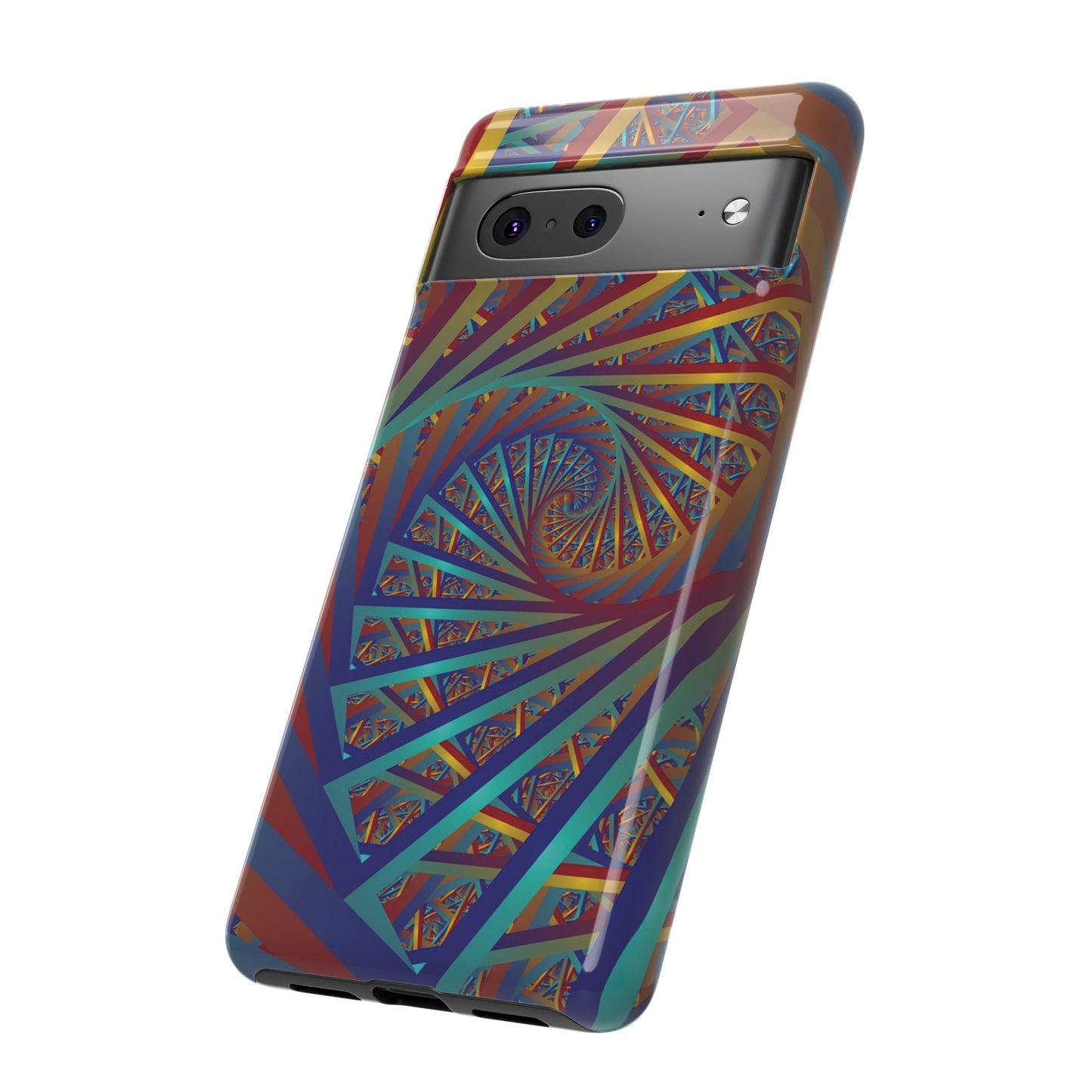 Colourful Spiral Wallpaper Phone Case | iPhone 15 Plus/ Pro, 14, 13, 12| Google Pixel 7, Pro, 5| Samsung Galaxy S23 All Major Phone Models