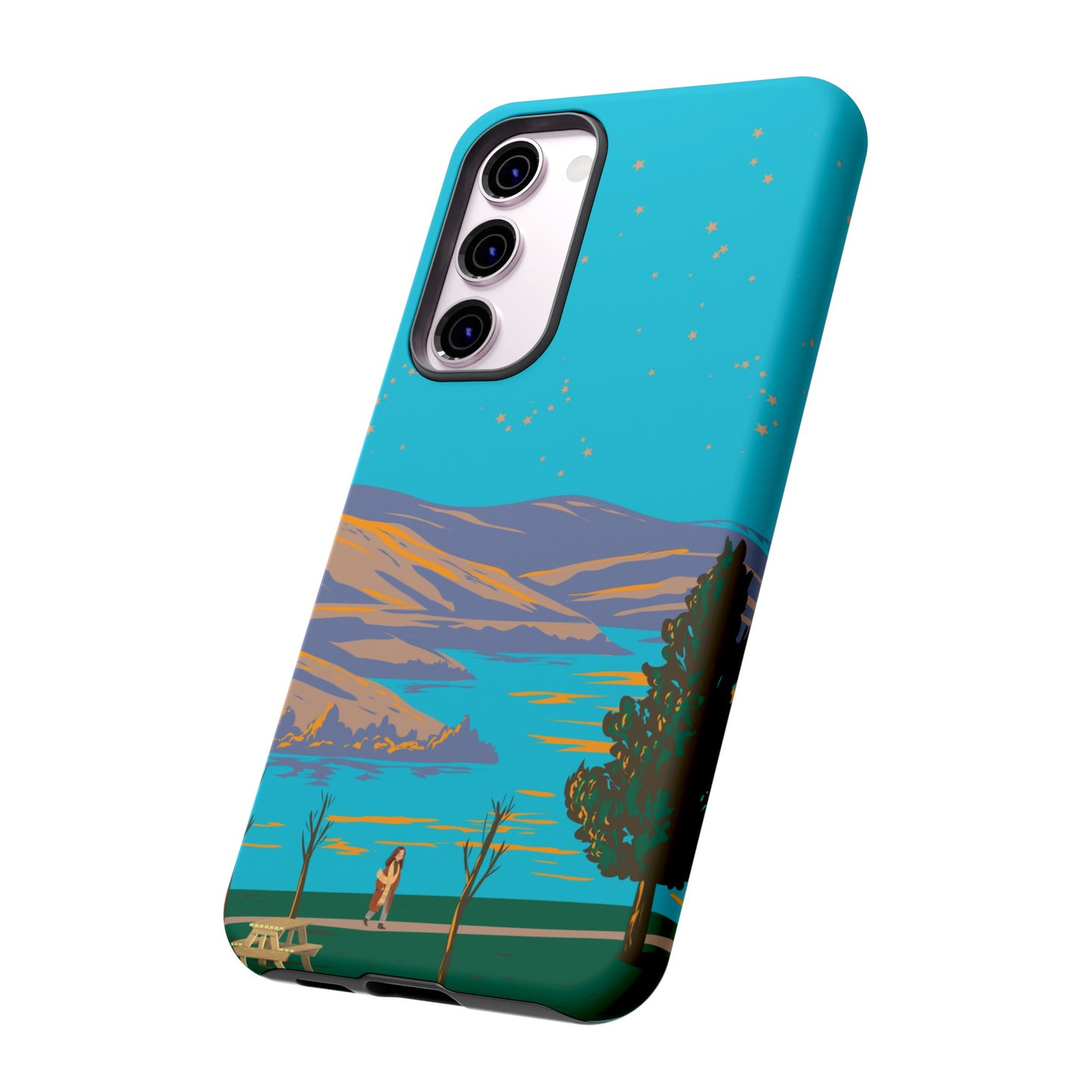 Afternoon Stroll Phone Case| iPhone 15 Plus/ Pro, 14, 13, 12| Google Pixel 7, Pro, 5| Samsung Galaxy S23 All Major Phone Models