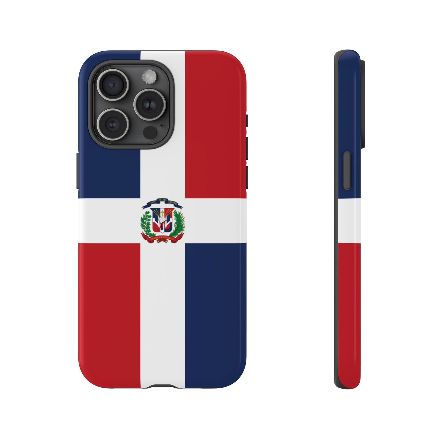 Dominican Republic Flag Phone Case | iPhone 15 Plus/ Pro, 14, 13, 12| Google Pixel 7, Pro, 5| Samsung Galaxy S23 All Major Phone Models