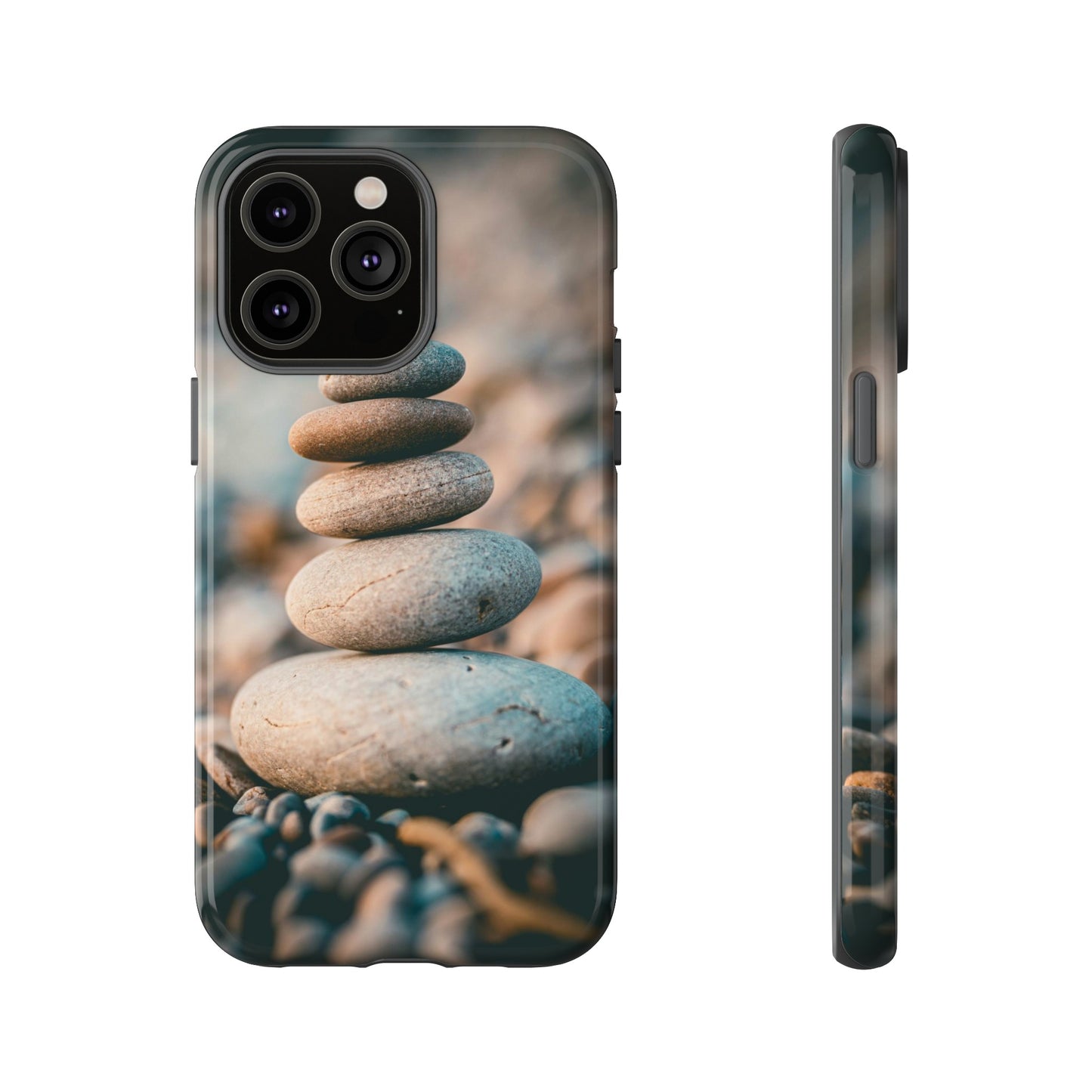 Rock Stack Wallpaper Phone Case | iPhone 15 Plus/ Pro, 14, 13, 12| Google Pixel 7, Pro, 5| Samsung Galaxy S23 All Major Phone Models