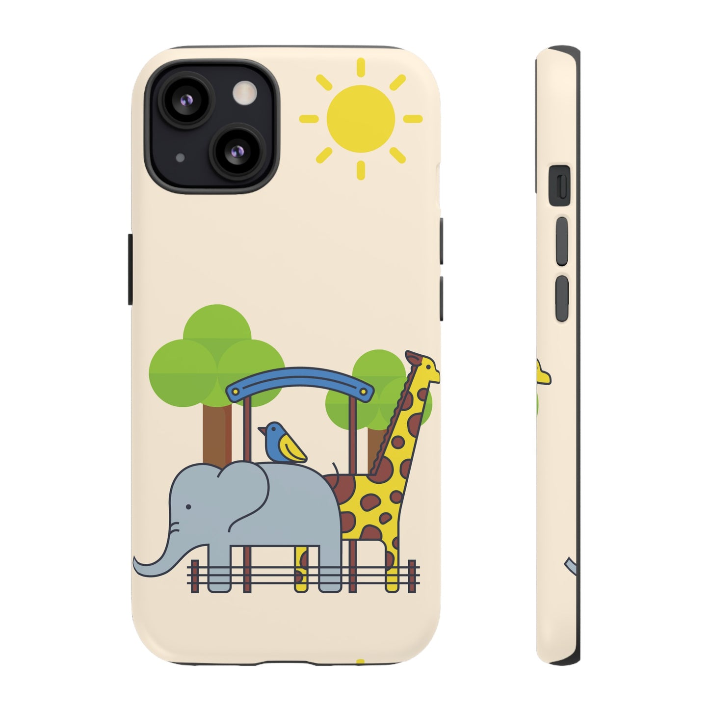 Zoo Wallpaper Phone Case | iPhone 15 Plus/ Pro, 14, 13, 12| Google Pixel 7, Pro, 5| Samsung Galaxy S23 All Major Phone Models