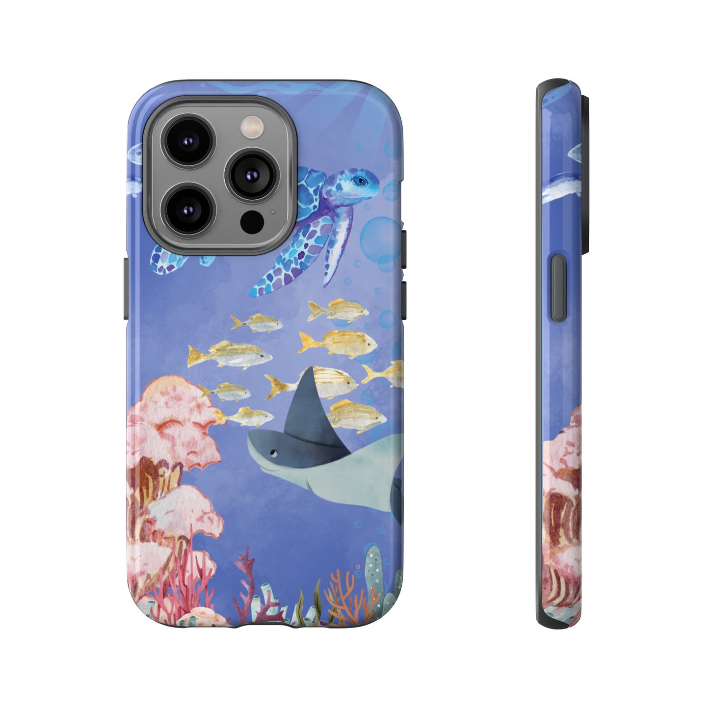 Underwater Scene Wallpaper Phone Case | iPhone 15 Plus/ Pro, 14, 13, 12| Google Pixel 7, Pro, 5| Samsung Galaxy S23 All Major Phone Models