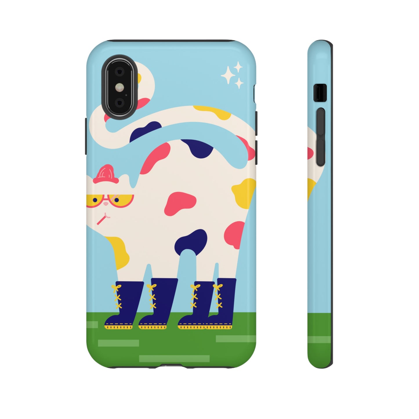 Rainboot Cat Phone Case | iPhone 15 Plus/ Pro, 14, 13, 12| Google Pixel 7, Pro, 5| Samsung Galaxy S23 All Major Phone Models