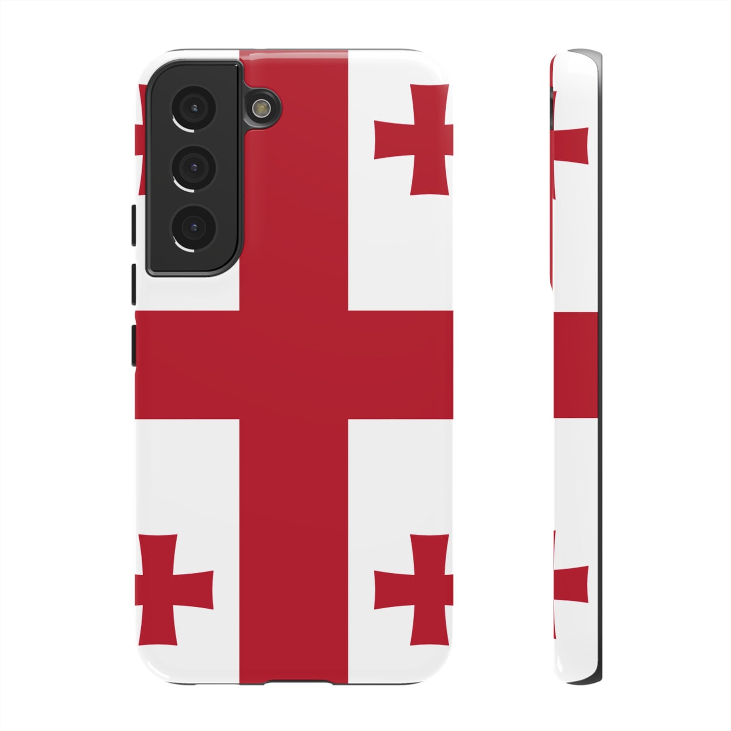 Georgia Flag Phone Case | iPhone 15 Plus/ Pro, 14, 13, 12| Google Pixel 7, Pro, 5| Samsung Galaxy S23 All Major Phone Models