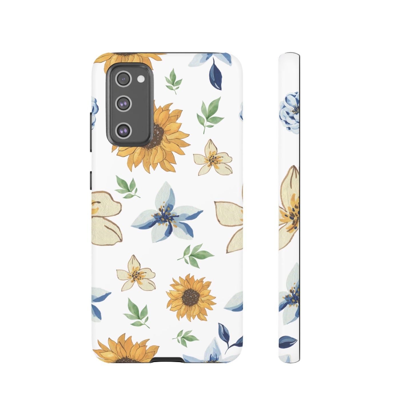 Beautiful Watercolour Flower Wallpaper Phone Case | iPhone 15 Plus/ Pro, 14, 13, 12| Google Pixel 7, Pro, 5| Samsung Galaxy S23 All Major Phone Models