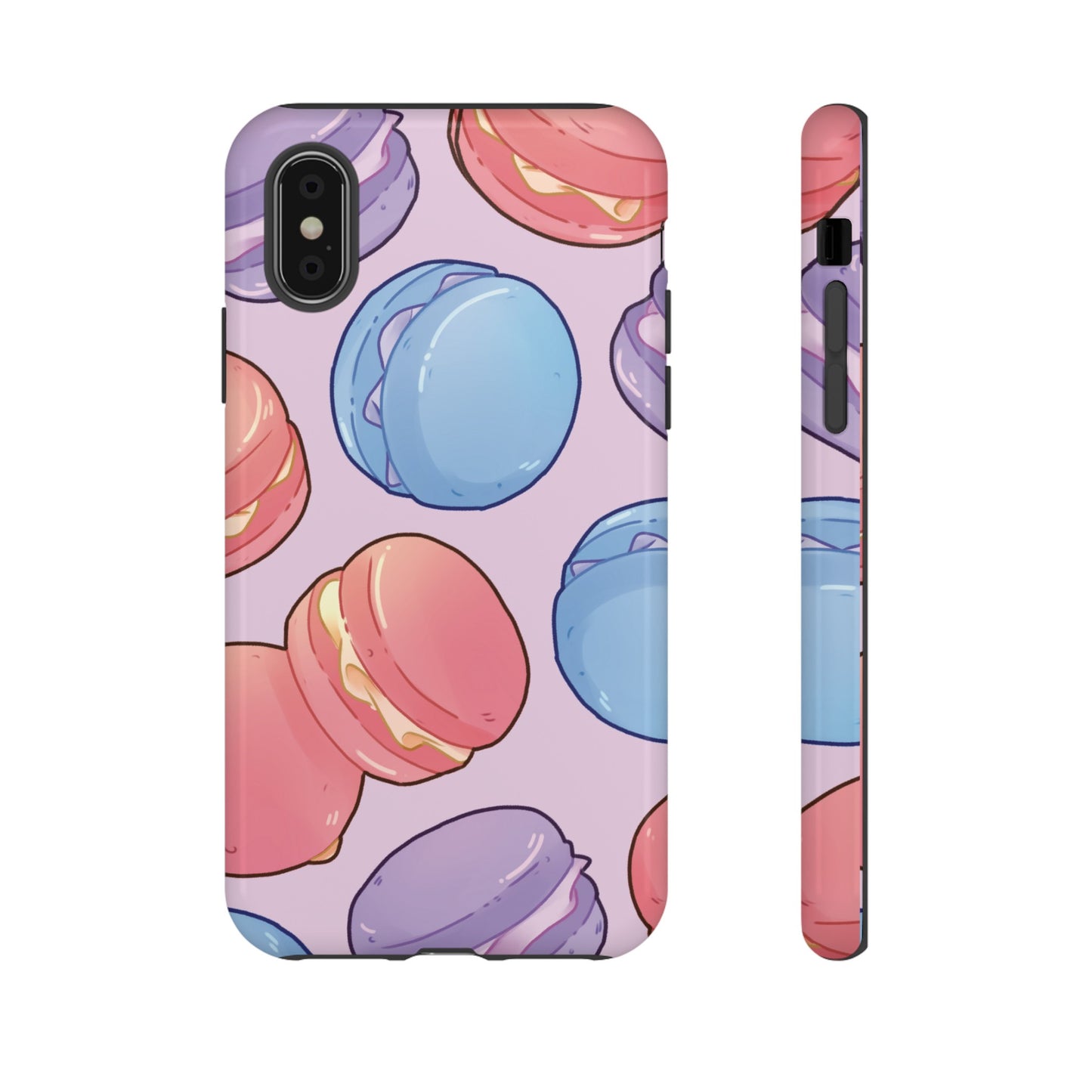 Macaron Wallpaper Phone Case | iPhone 15 Plus/ Pro, 14, 13, 12| Google Pixel 7, Pro, 5| Samsung Galaxy S23 All Major Phone Models