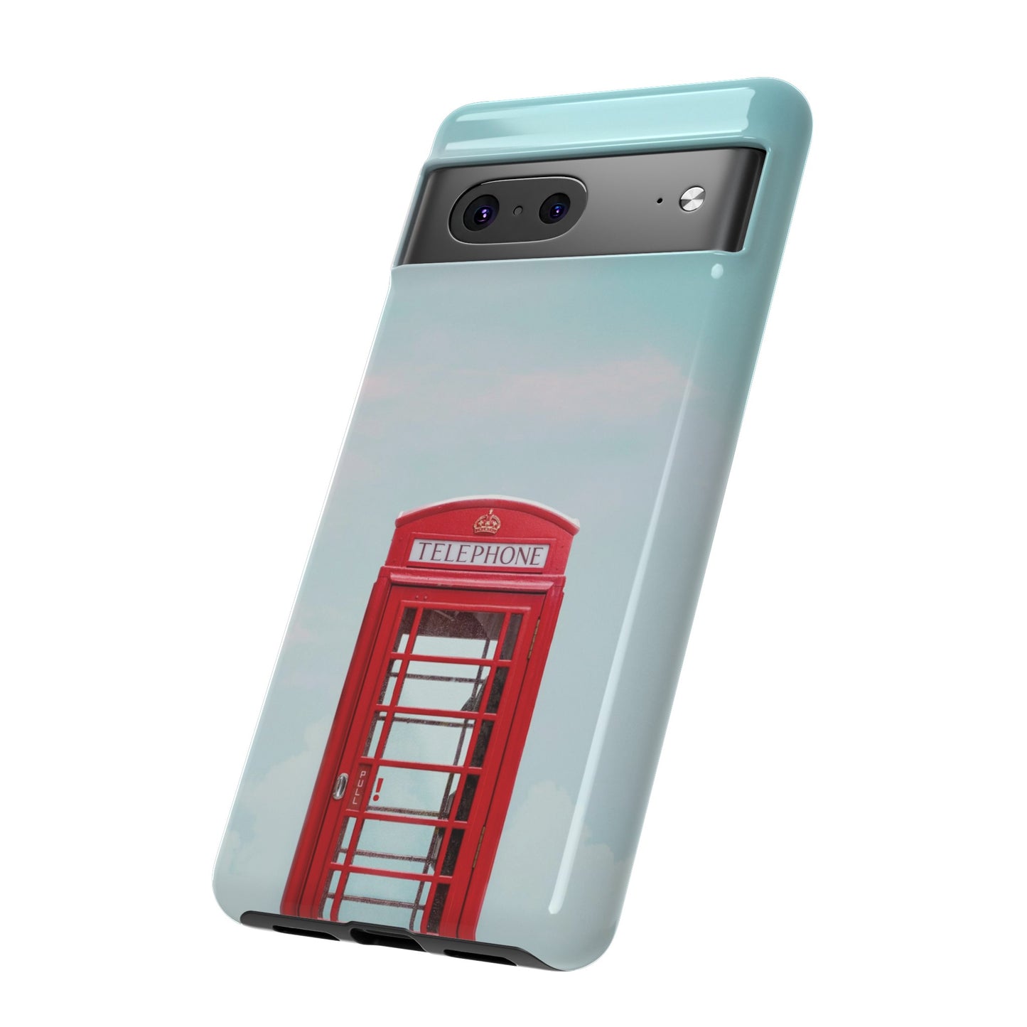 Telephone Booth Wallpaper Phone Case |iPhone 15 Plus/ Pro, 14, 13, 12|Google Pixel 7, Pro, 5| Samsung Galaxy S23 All Major Phone Models