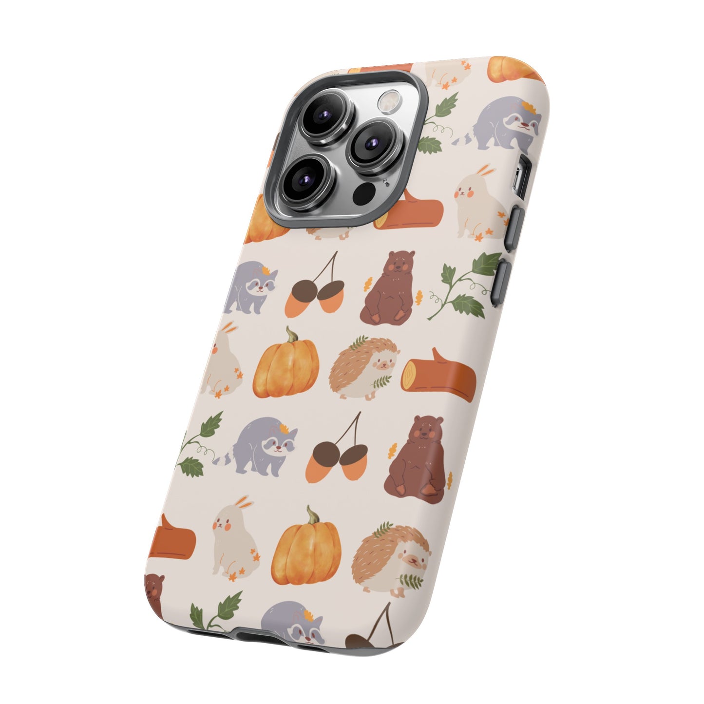 Forest Cute Animal Wallpaper Phone Case | iPhone 15 Plus/ Pro, 14, 13, 12| Google Pixel 7, Pro, 5| Samsung Galaxy S23 All Major Phone Models