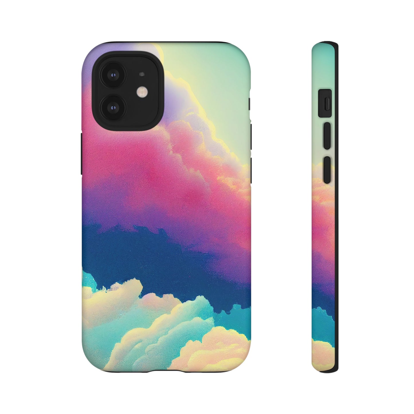 Colourful Clouds Wallpaper Phone Case | iPhone 15 Plus/ Pro, 14, 13, 12| Google Pixel 7, Pro, 5| Samsung Galaxy S23 All Major Phone Models