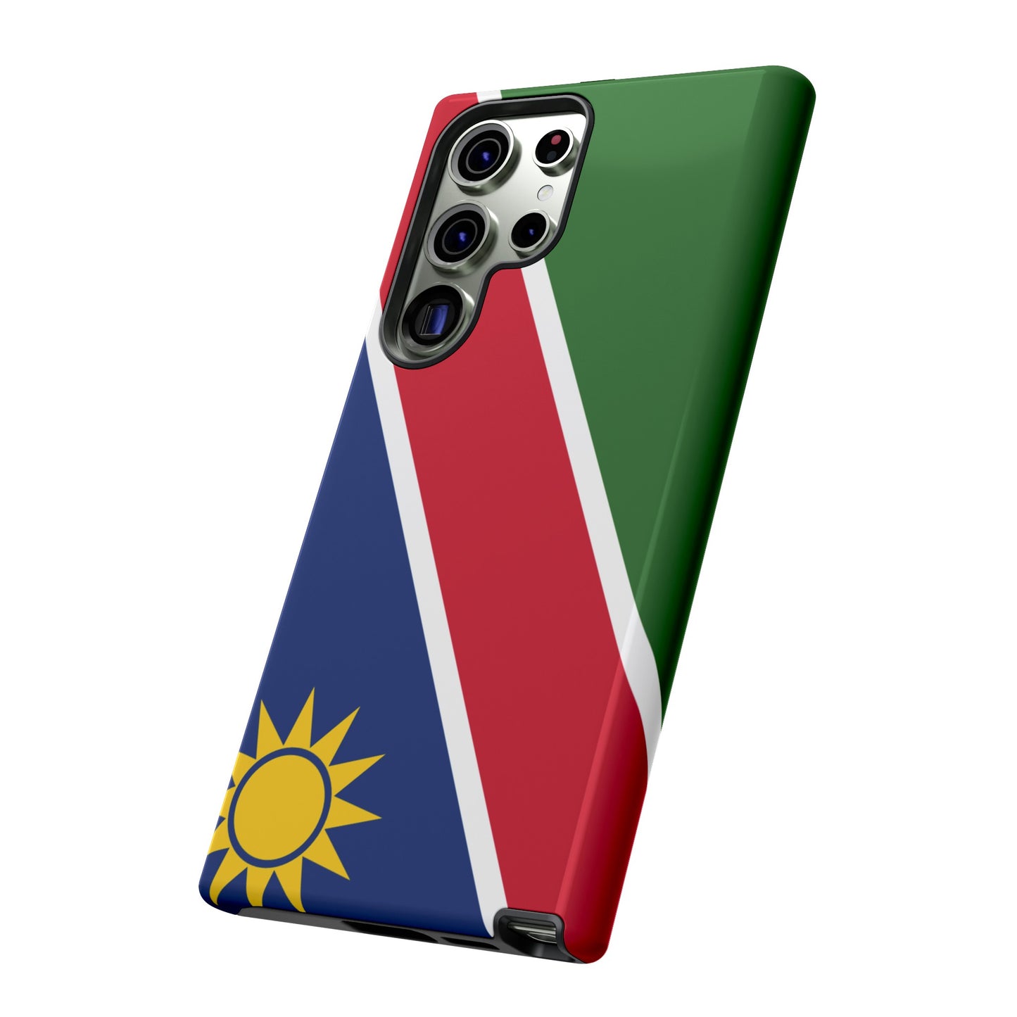 Namibia Flag Phone Case | iPhone 15 Plus/ Pro, 14, 13, 12| Google Pixel 7, Pro, 5| Samsung Galaxy S23 All Major Phone Models