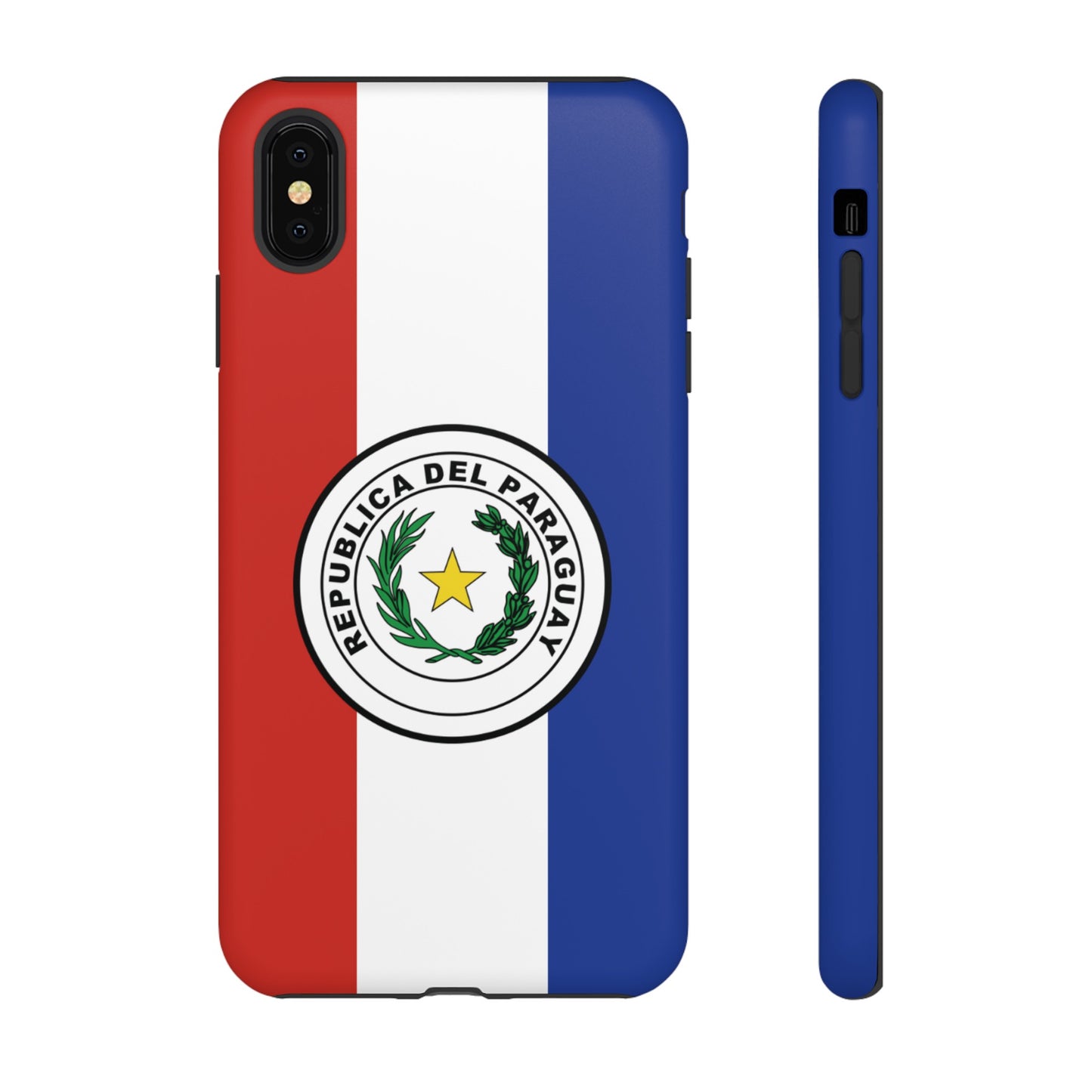 Paraguay Flag Phone Case | iPhone 15 Plus/ Pro, 14, 13, 12| Google Pixel 7, Pro, 5| Samsung Galaxy S23 All Major Phone Models