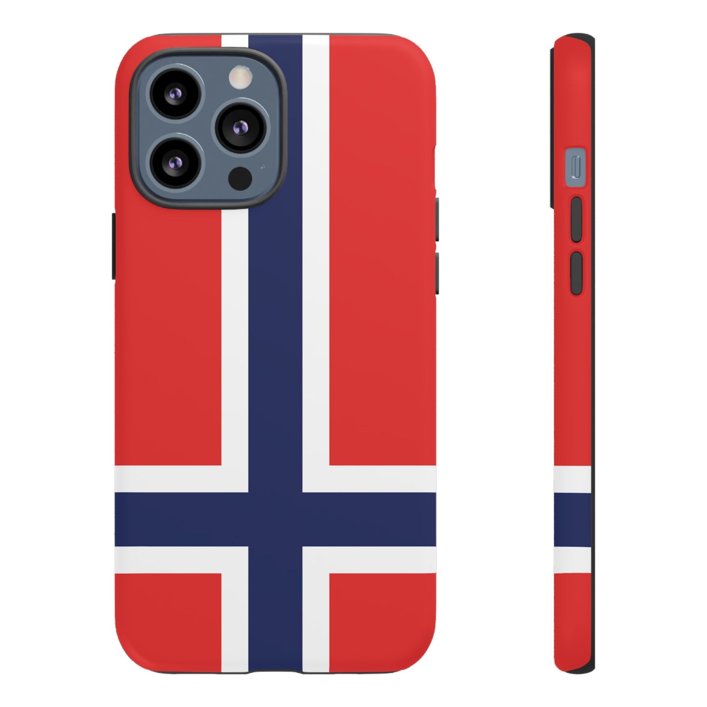 Norway Flag Phone Case | iPhone 15 Plus/ Pro, 14, 13, 12| Google Pixel 7, Pro, 5| Samsung Galaxy S23 All Major Phone Models