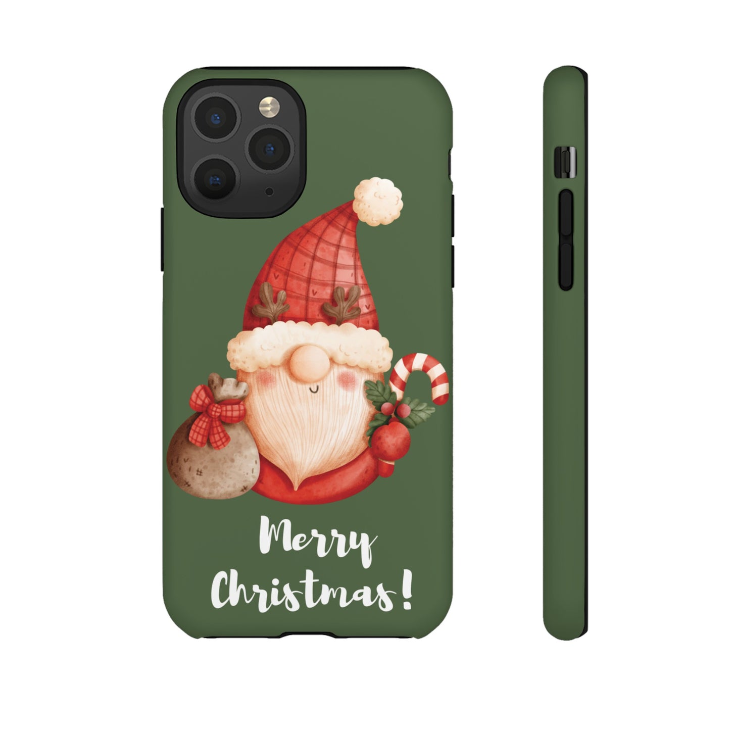 Cute Merry Christmas Wallpaper Phone Case | iPhone 15 Plus/ Pro, 14, 13, 12| Google Pixel 7, Pro, 5| Samsung Galaxy S23 All Major Phone Models