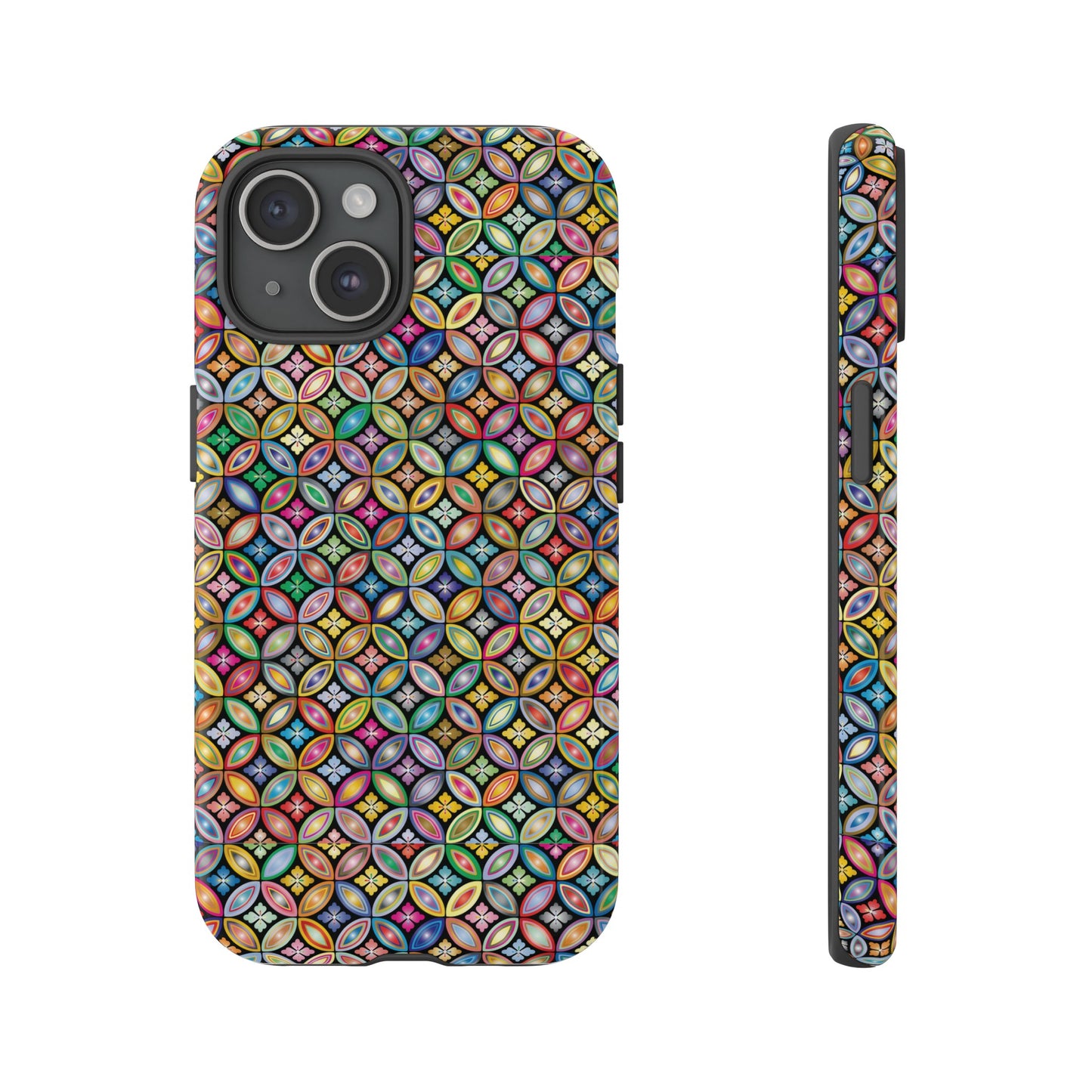 Geometric Pattern Wallpaper Phone Case | iPhone 15 Plus/ Pro, 14, 13, 12| Google Pixel 7, Pro, 5| Samsung Galaxy S23 All Major Phone Models